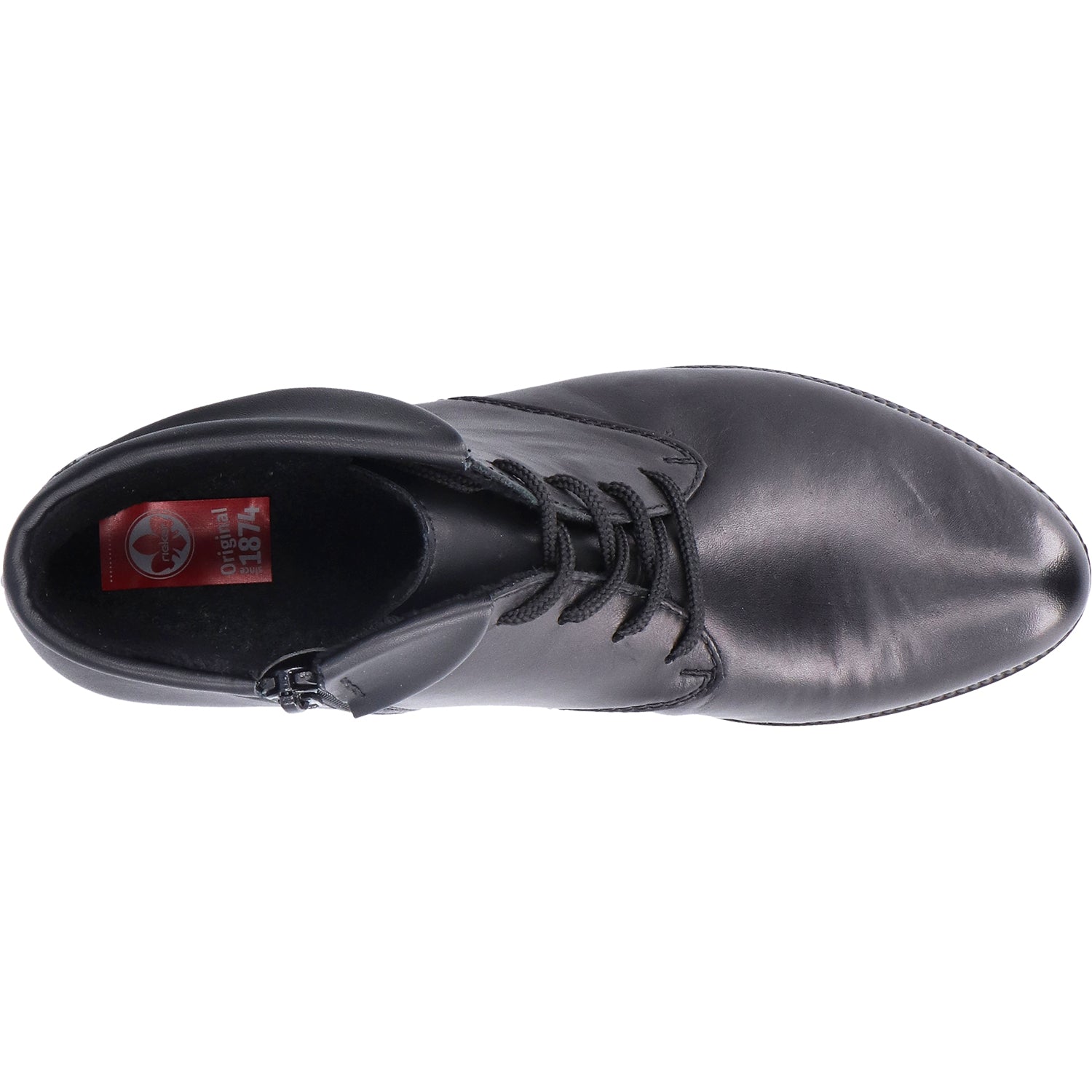 Womens Rieker Women's Rieker 78631-00 Sariana 31 Black Leather Black Leather