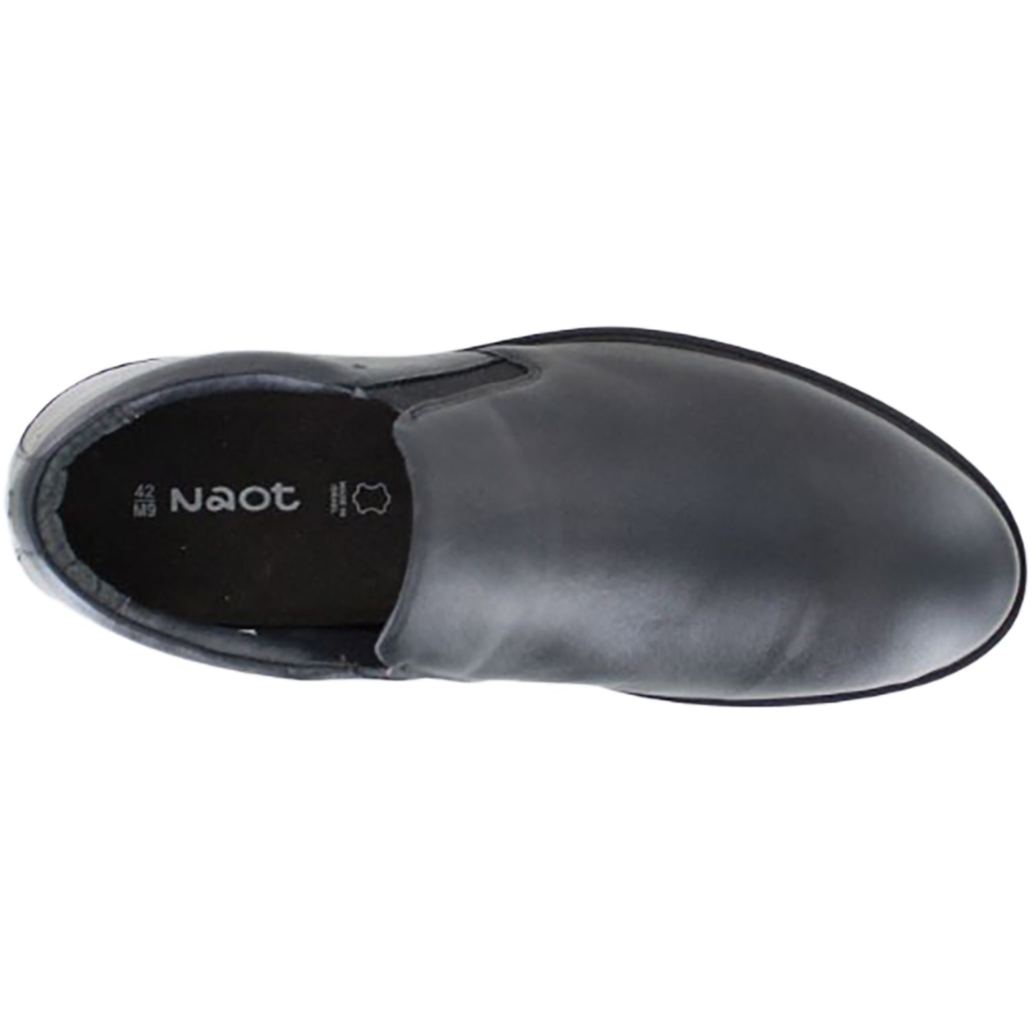 Mens Naot Men's Naot Manhattan Jet Black Leather Jet Black Leather