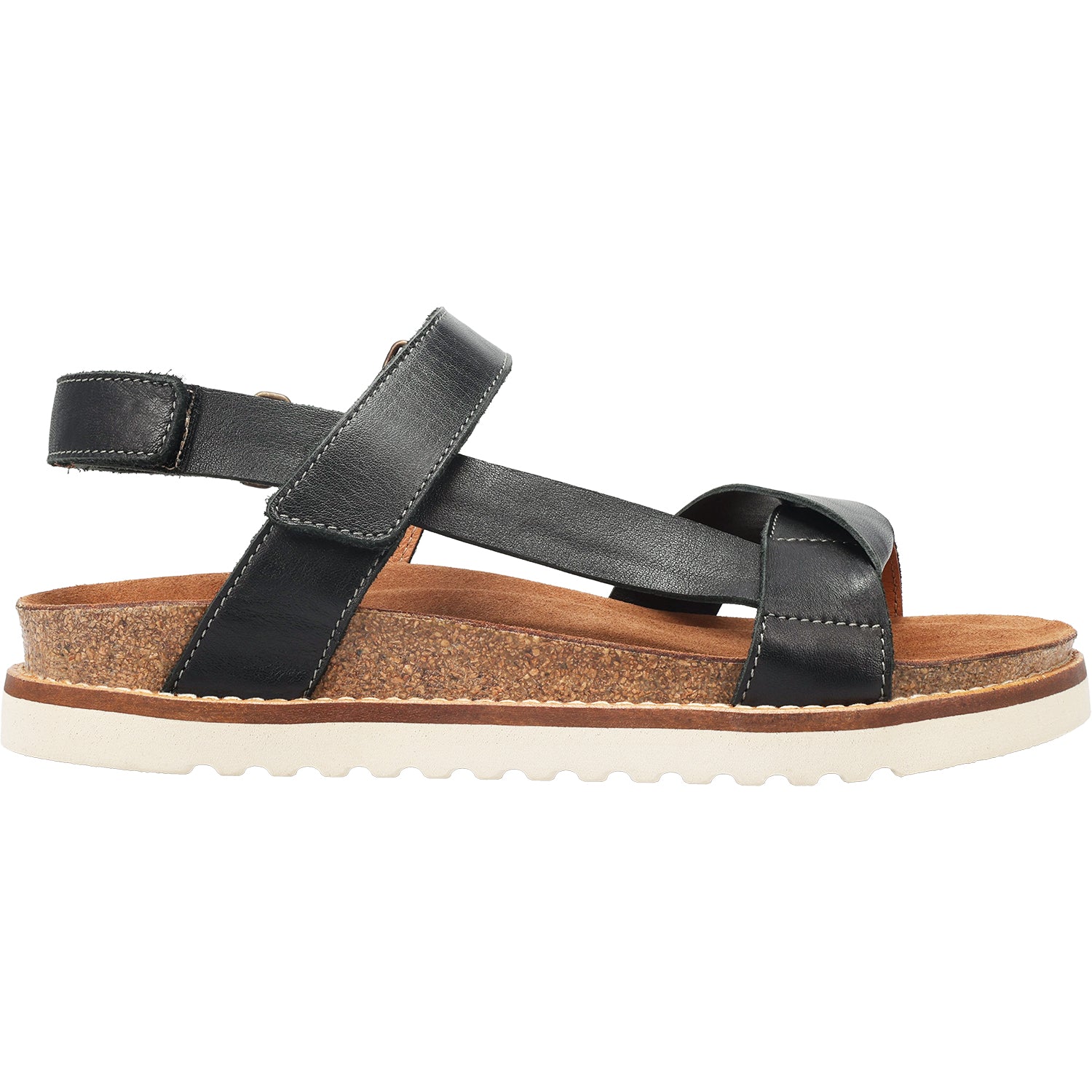 Womens Taos Women's Taos Sideways Black Leather Black Leather