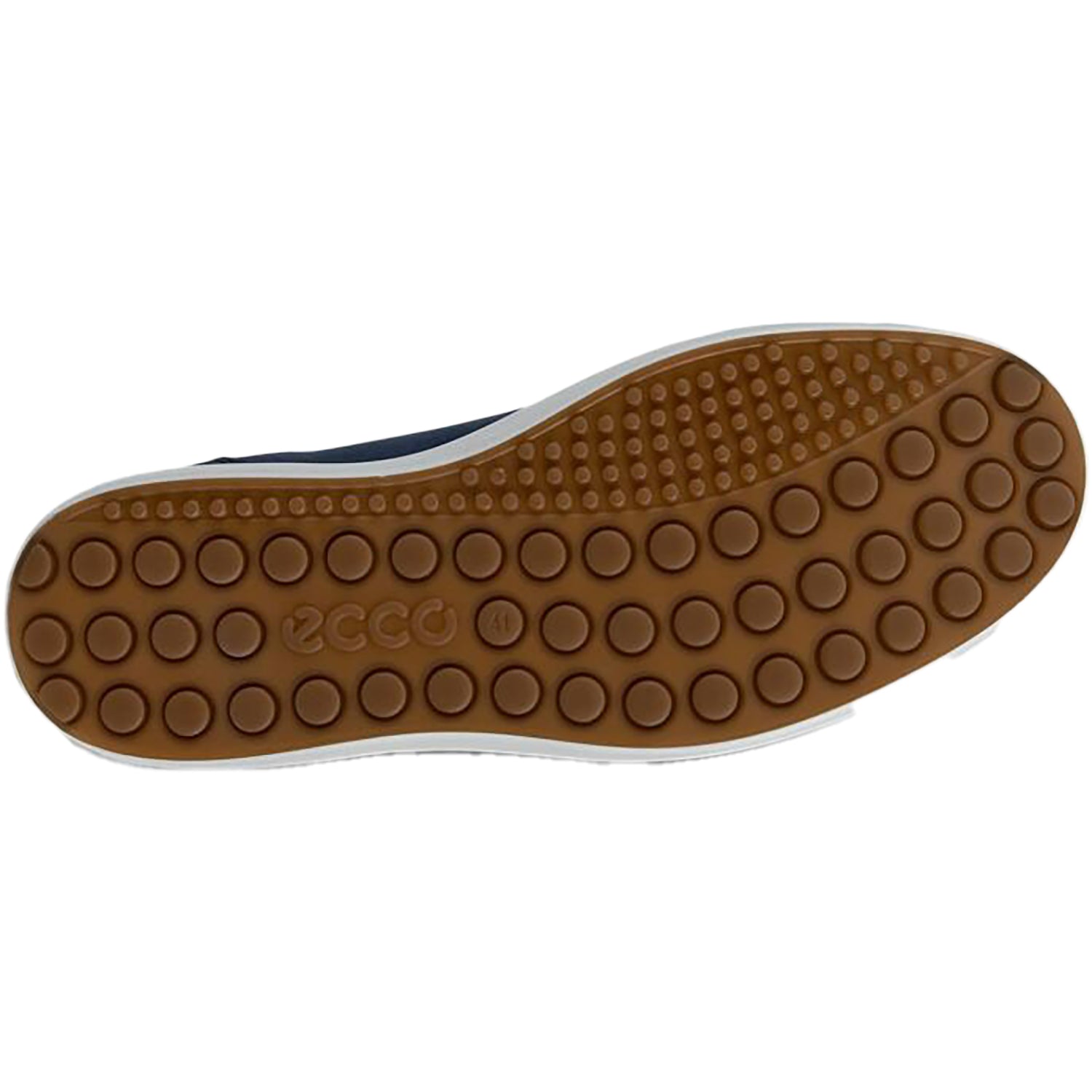 Mens Ecco Men's Ecco Soft 7 Sneaker Marine/Lion Nubuck Marine/Lion Nubuck