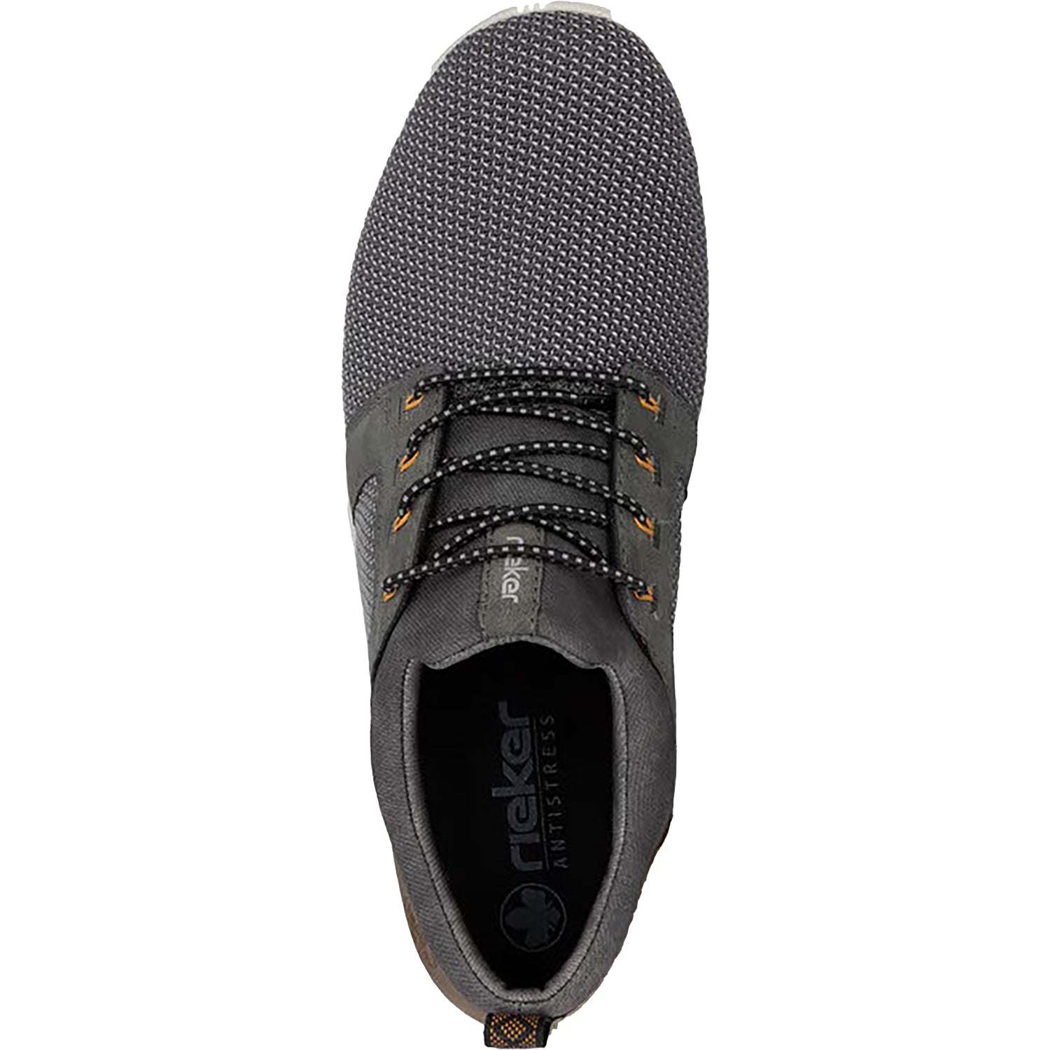 Mens Rieker Men's Rieker B7796-42 Stein/Smoke/Mandel Stretch Mesh Stein/Smoke/Mandel Stretch Mesh