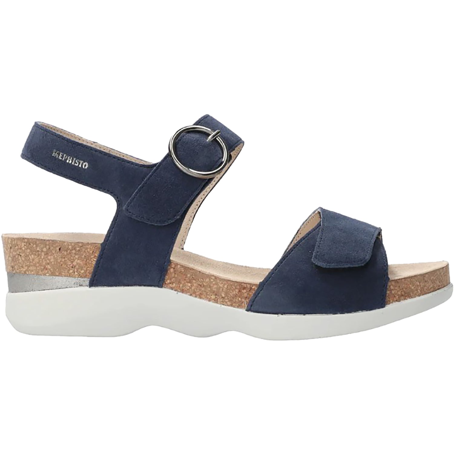 Womens Mephisto Women's Mephisto Oriana Midnight Blue Velvet Leather Midnight Blue Velvet Leather