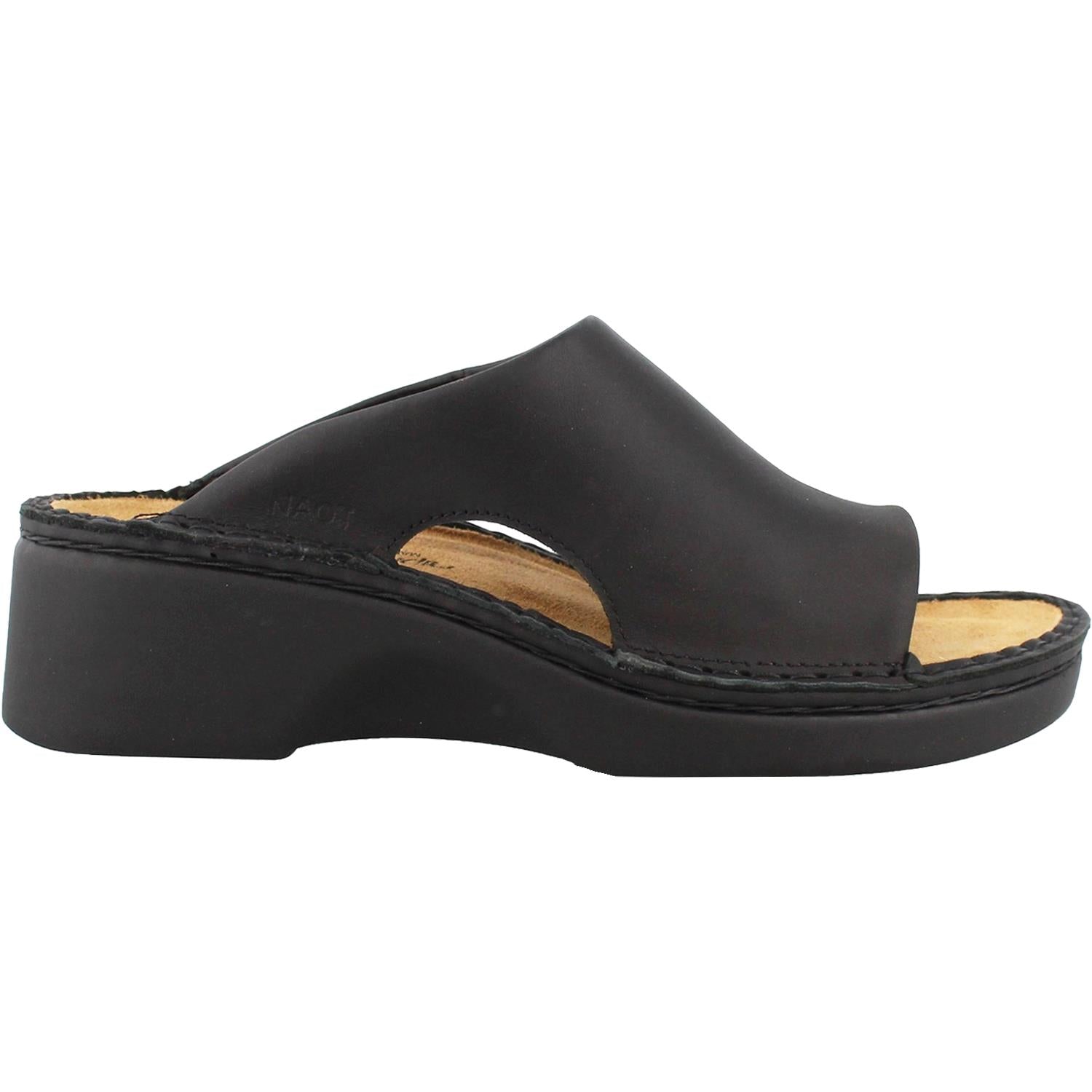 Womens Naot Women's Naot Rome Black Matte Leather Black Matte Leather