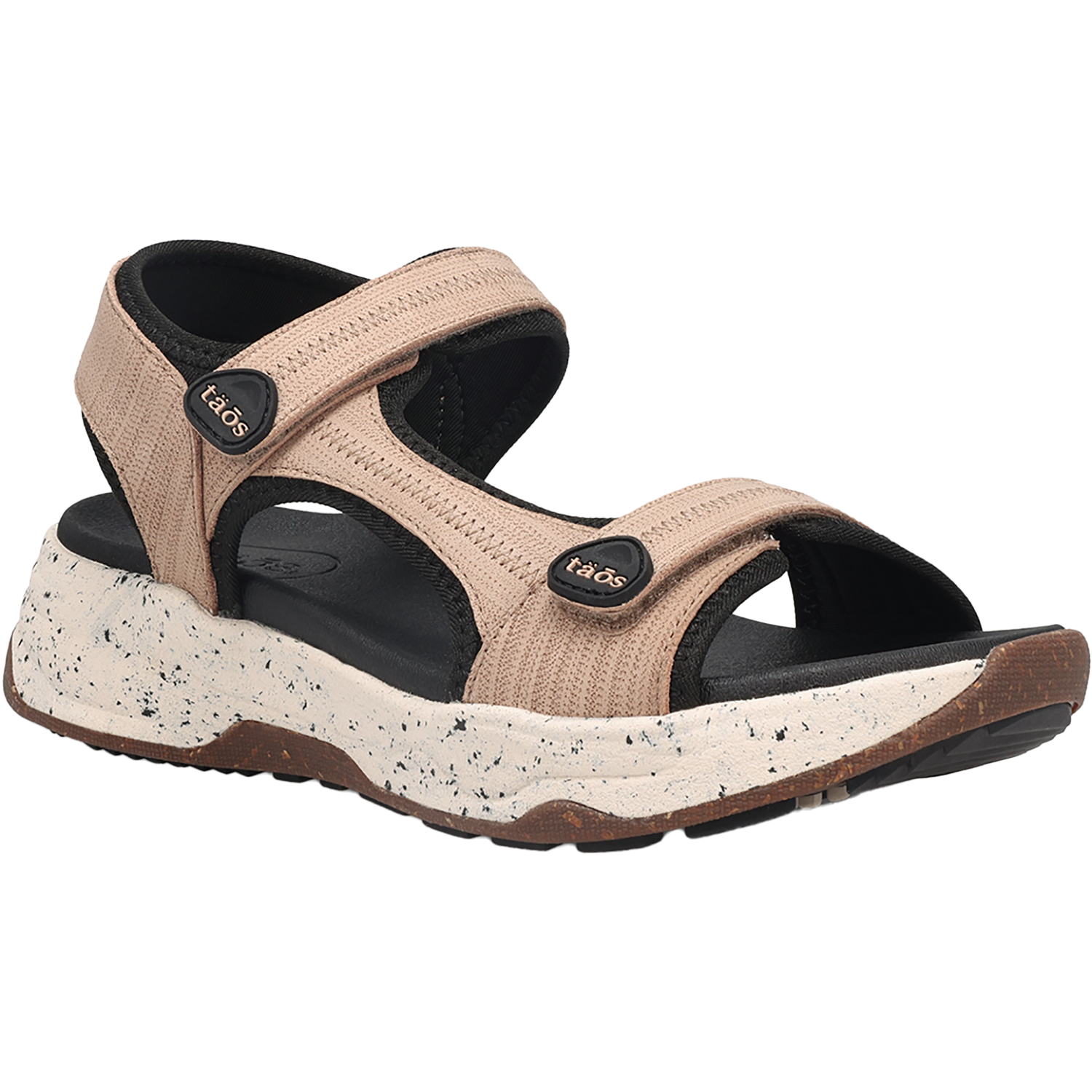 Womens Taos Women's Taos Super Side Natural Emboss Nubuck Natural