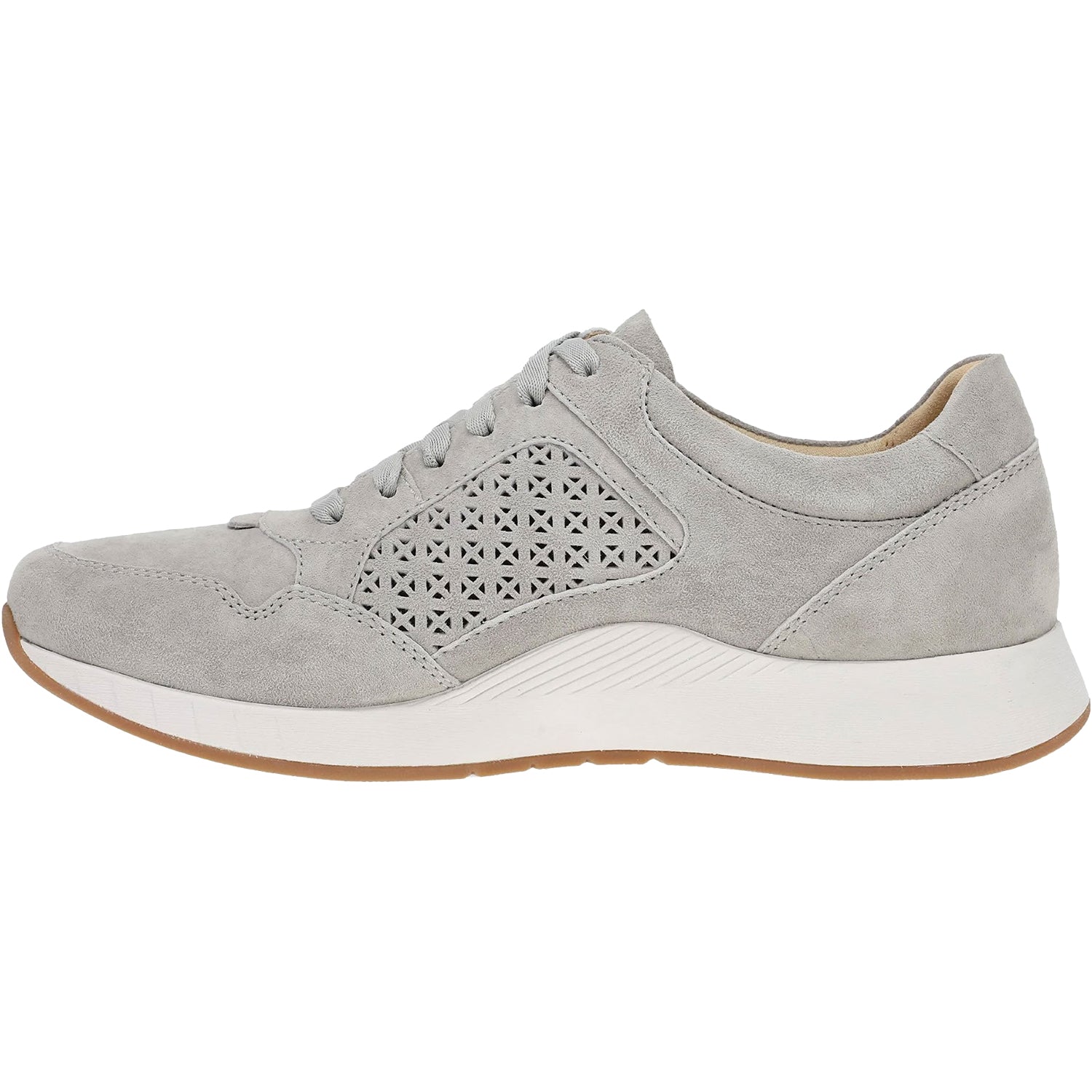 Womens Dansko Women's Dansko Catie Grey Suede Grey Suede