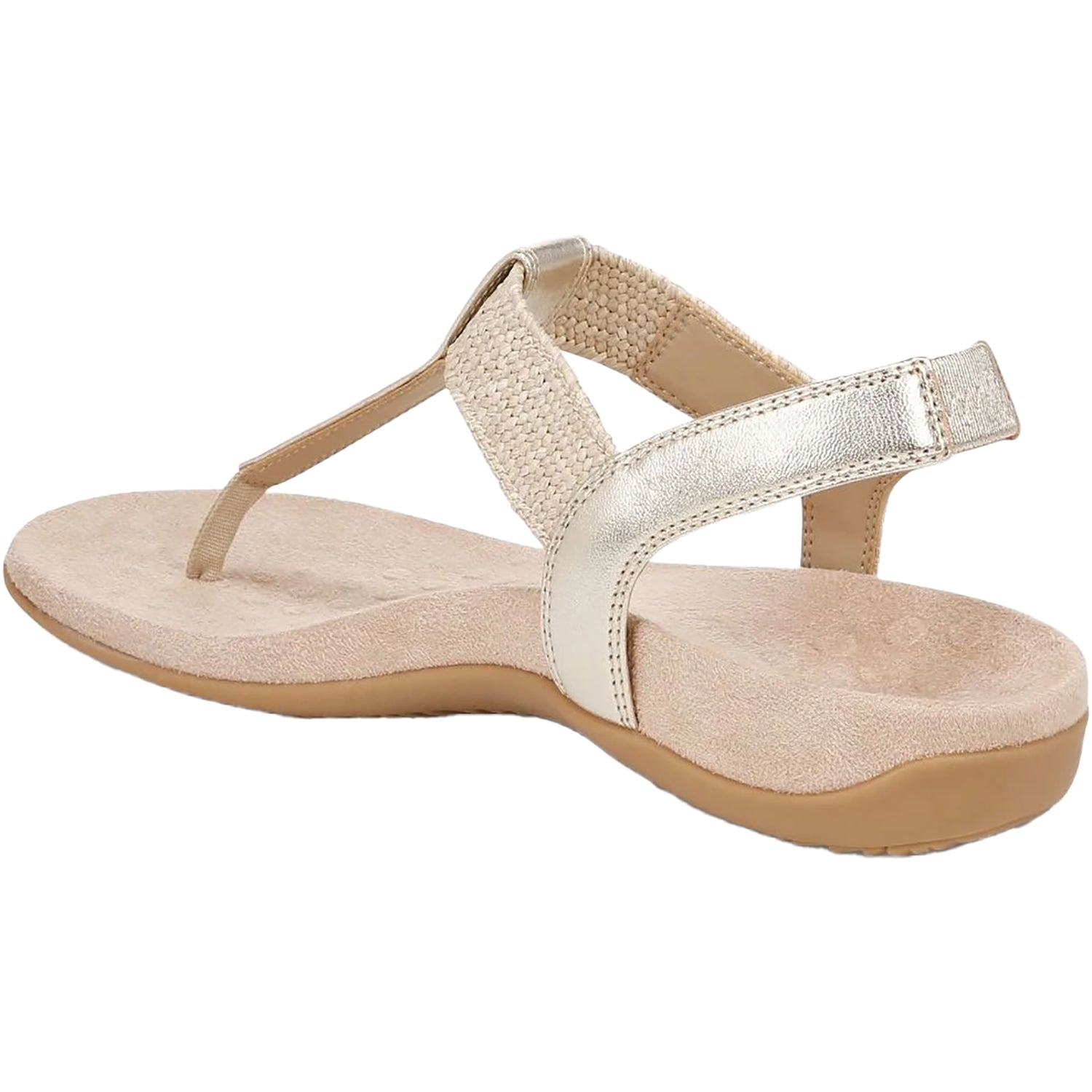 Womens Vionic Women's Vionic Brea Gold Leather Gold Leather