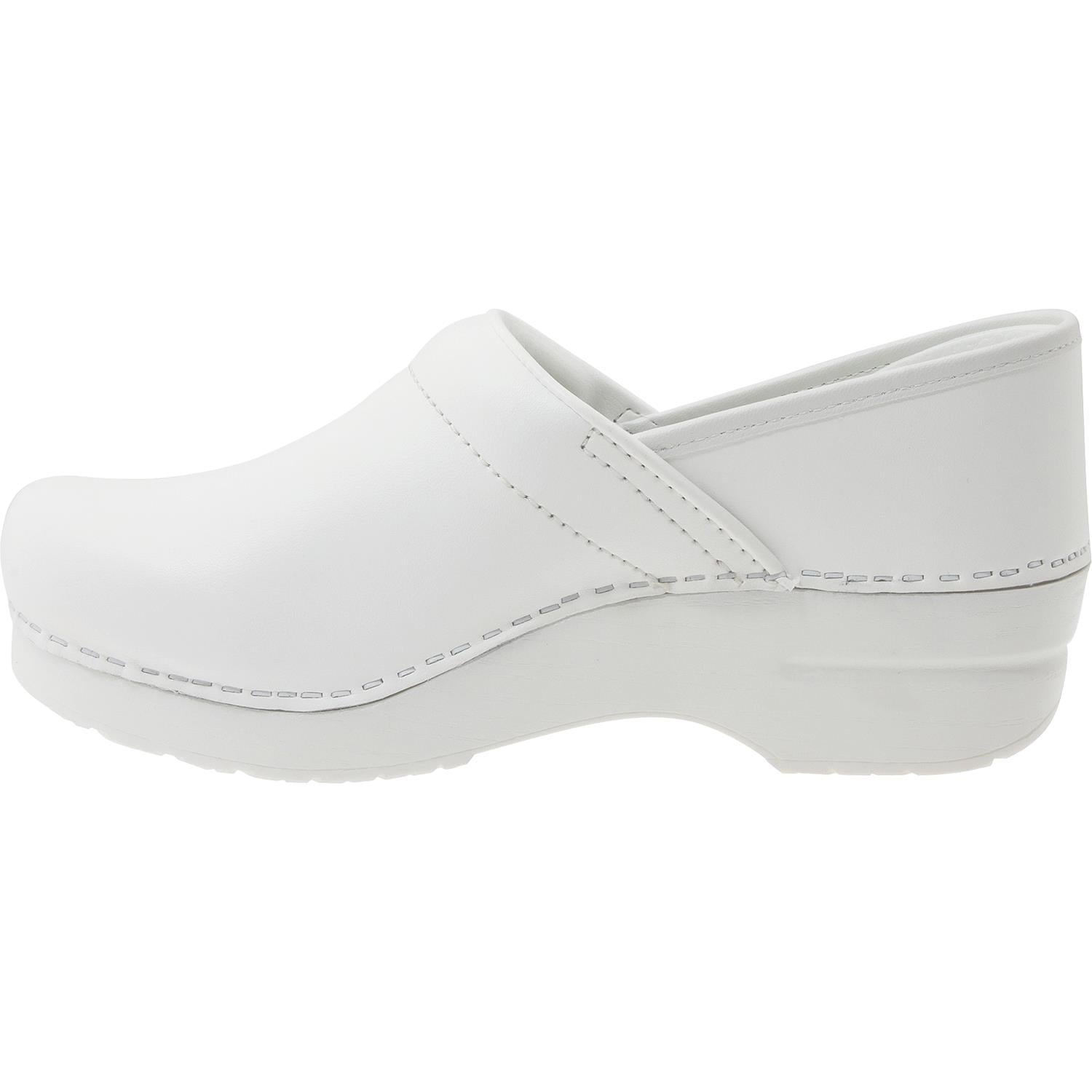 Womens Dansko Women's Dansko Professional Clog White Box Leather White Box Leather