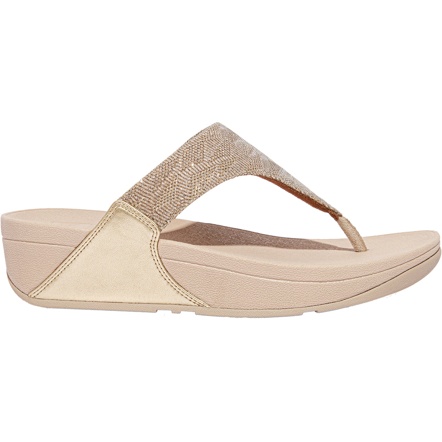 Womens Fit flop Women's FitFlop Lulu Glitz Plantino Leather Plantino Leather