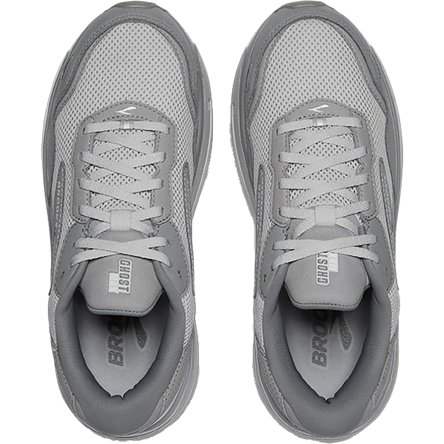 Mens Brooks Men's Brooks Ghost Max SE Primer Grey/Oyster/Alloy Suede Primer Grey/Oyster/Alloy Suede
