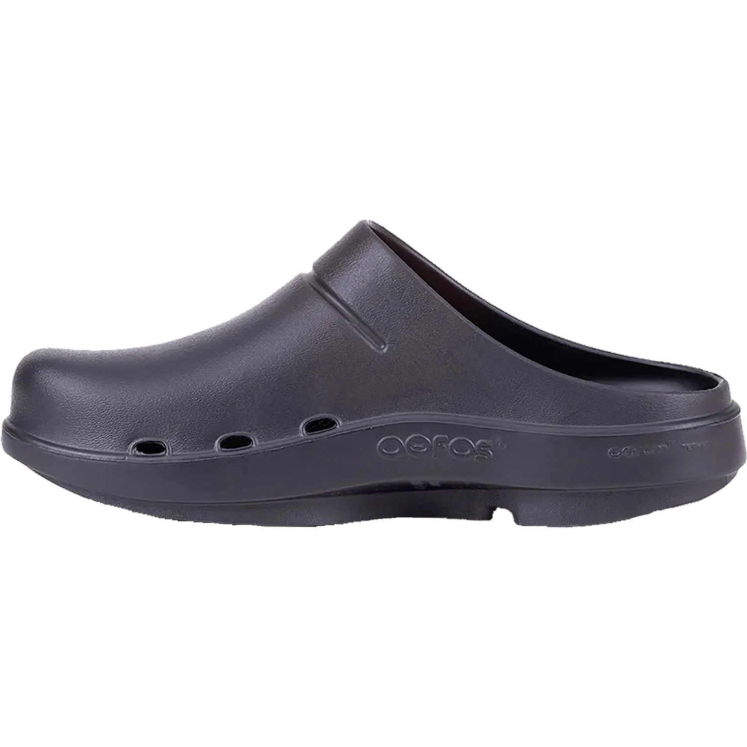 Unisex Oofos Unisex OOFOS OOcloog Black Matte Synthetic Black Matte Synthetic