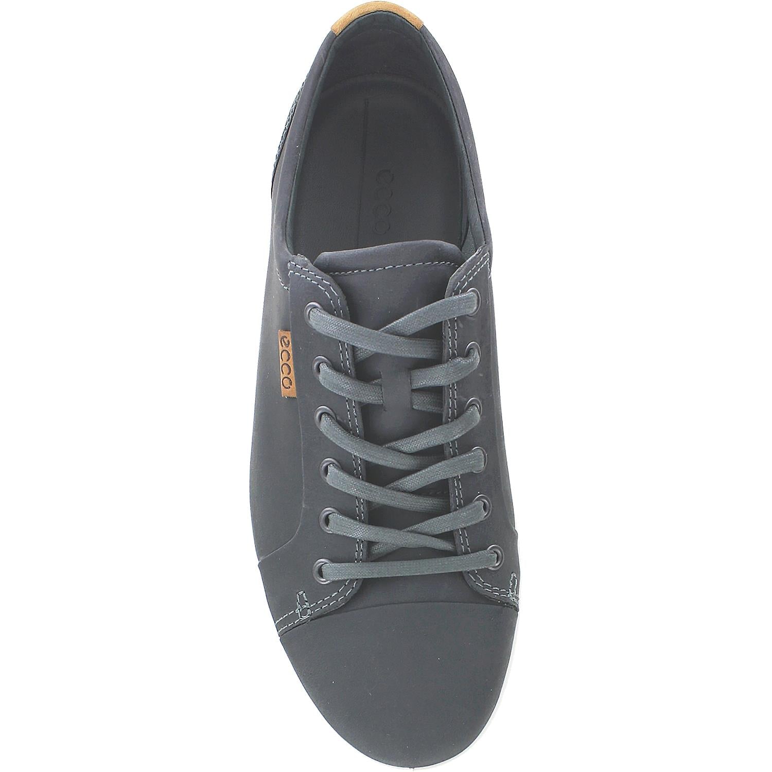 Mens Ecco Men's Ecco Soft 7 Sneaker Titanium Nubuck Titanium Nubuck