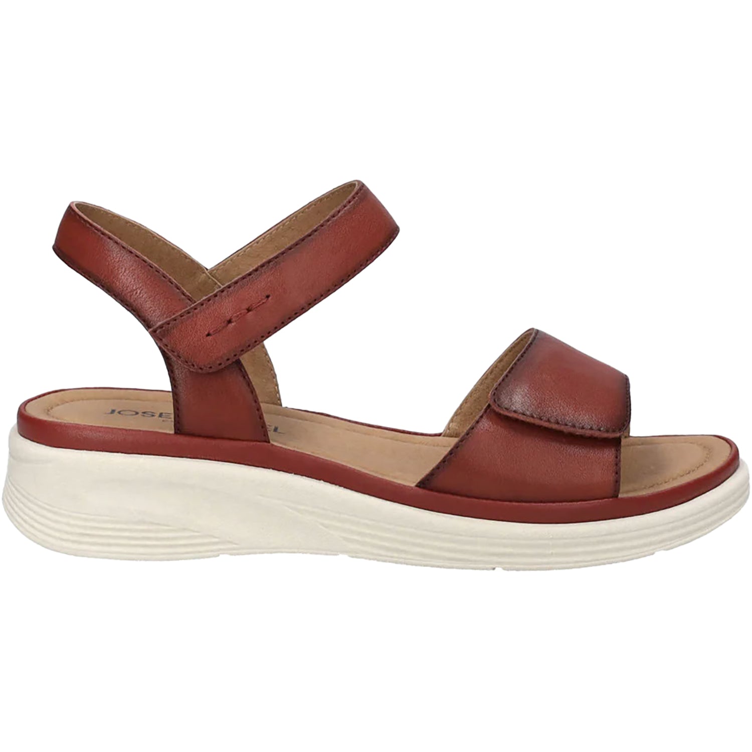 Womens Josef seibel Women's Josef Seibel Sevran 01 Hibiscus Leather Hibiscus Leather