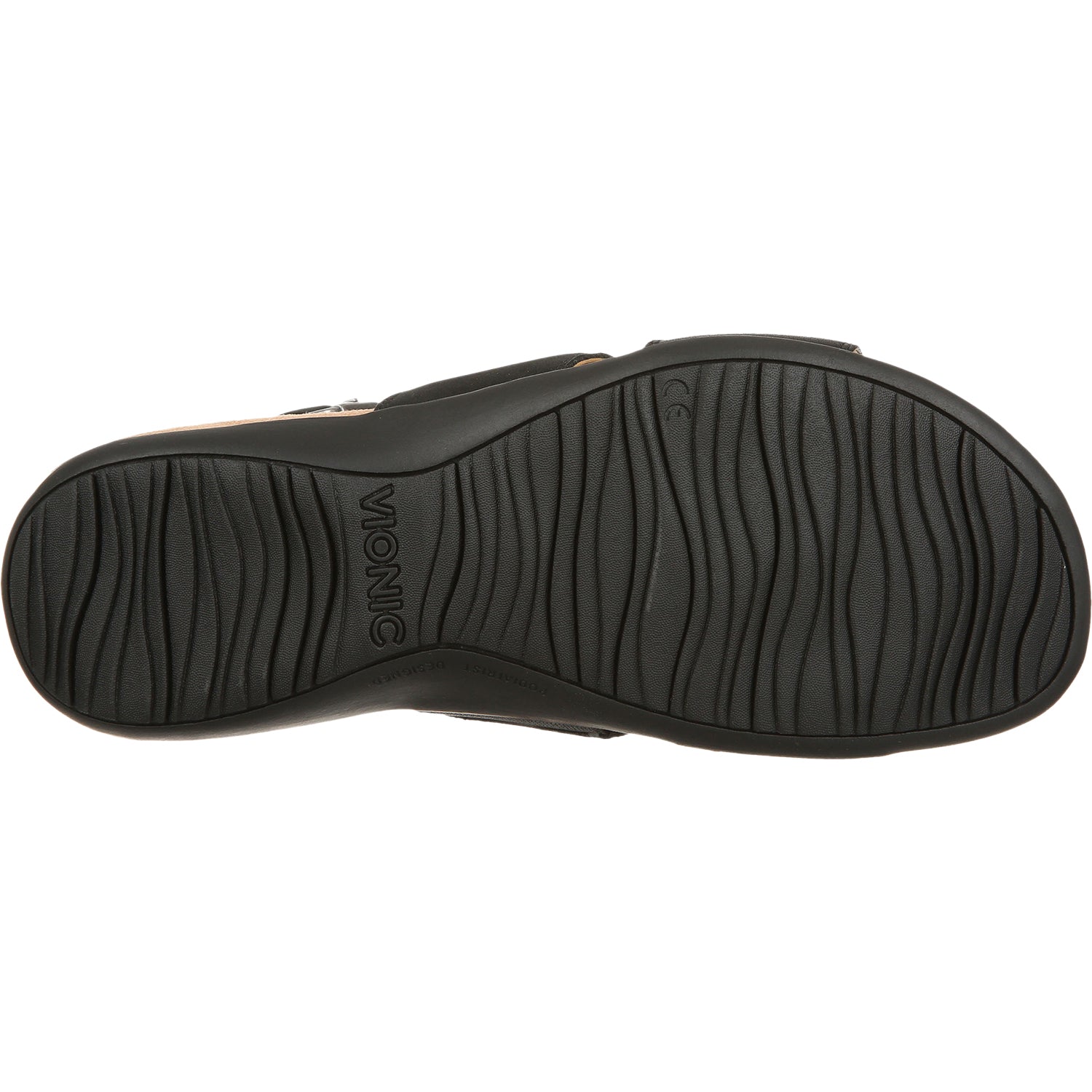 Womens Vionic Women's Vionic Morro Black Leather/Nubuck Black