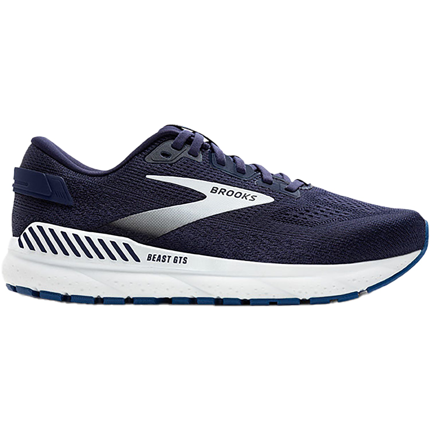 Mens Brooks Men's Brooks Beast GTS 24 Peacoat/True Navy/White Mesh Peacoat/True Navy/White Mesh