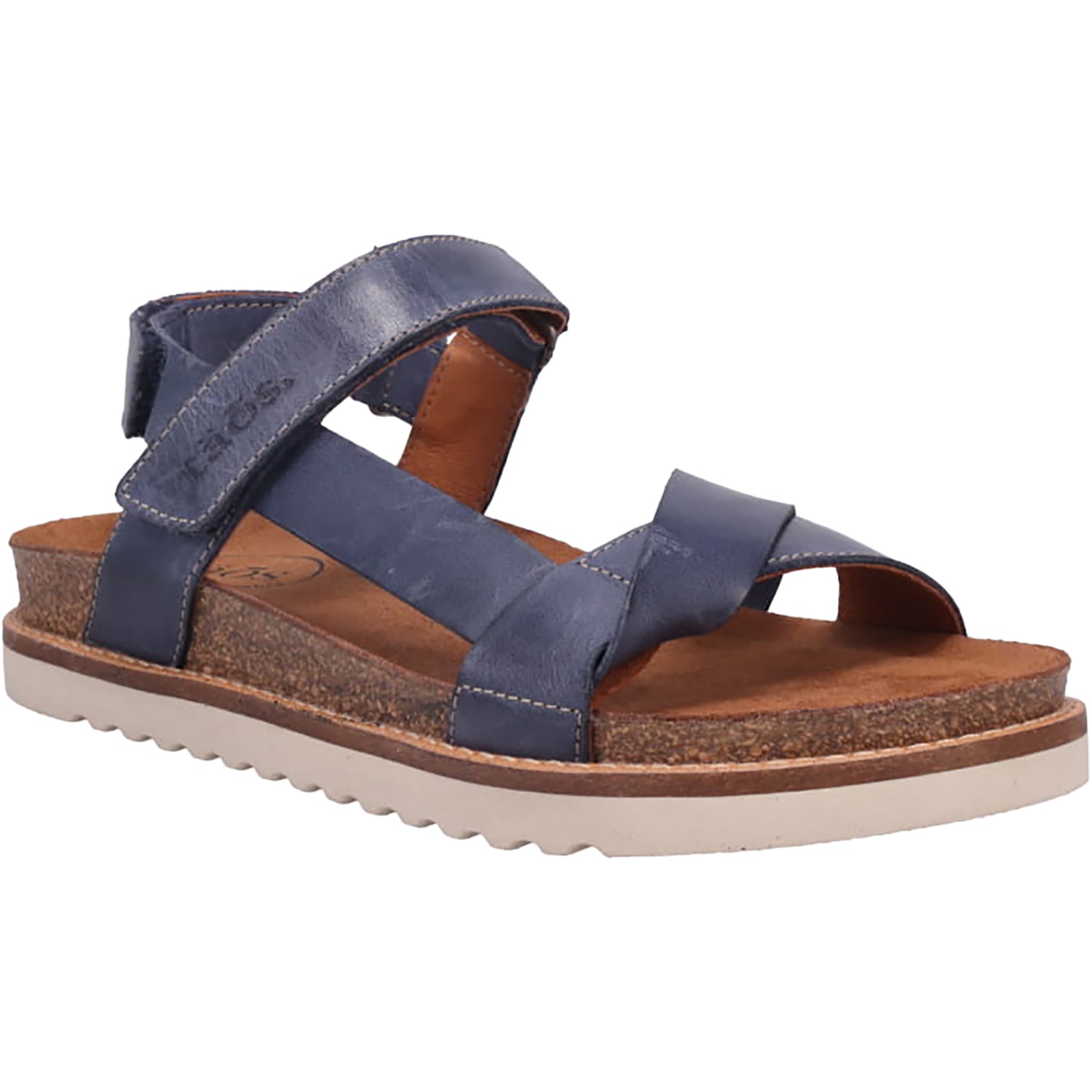 Womens Taos Women's Taos Sideways Dark Blue Leather Dark Blue Leather