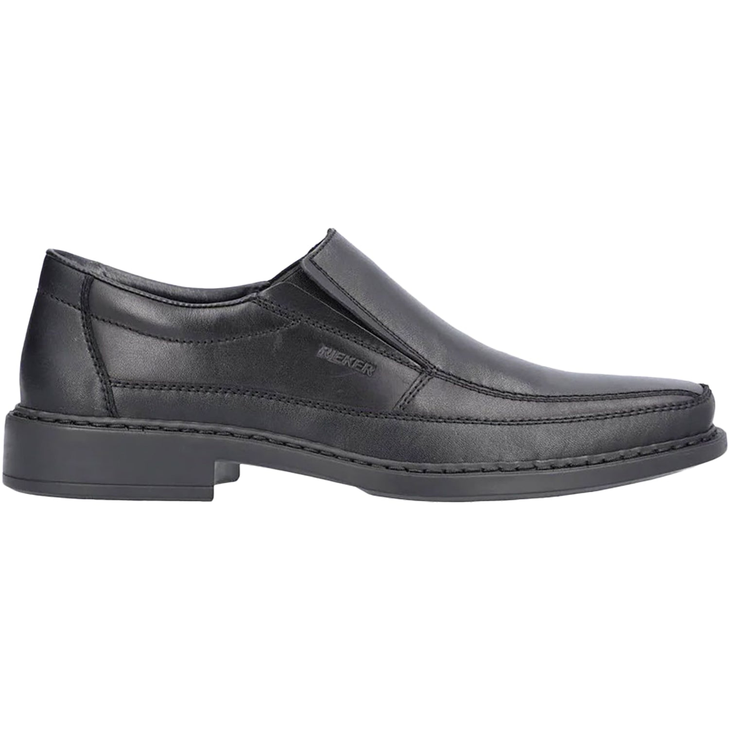 Mens Rieker Men's Rieker B0873-00 Maurice 73 Schwarz/Nero Leather Schwarz/Nero Leather