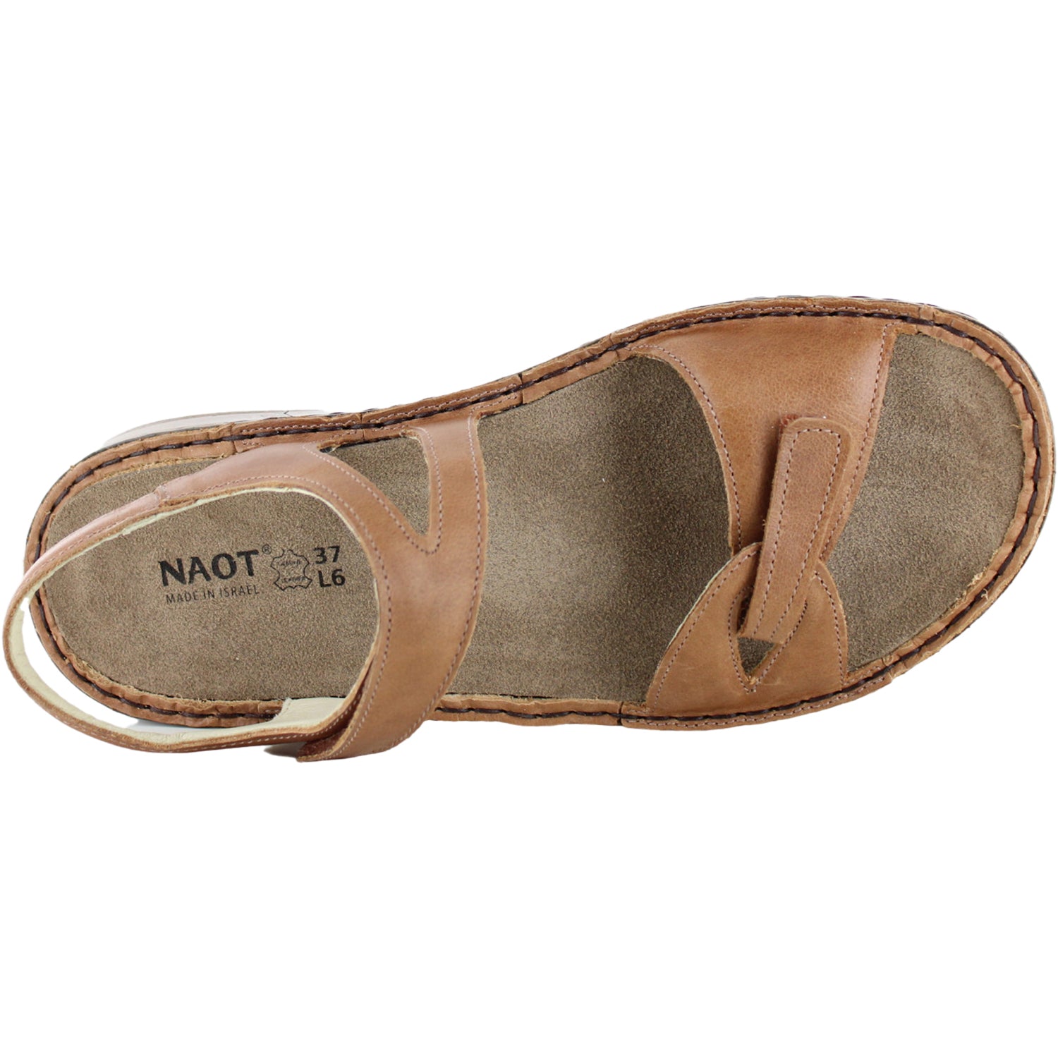 Womens Naot Women's Naot Evora Latte Brown Leather Latte Brown