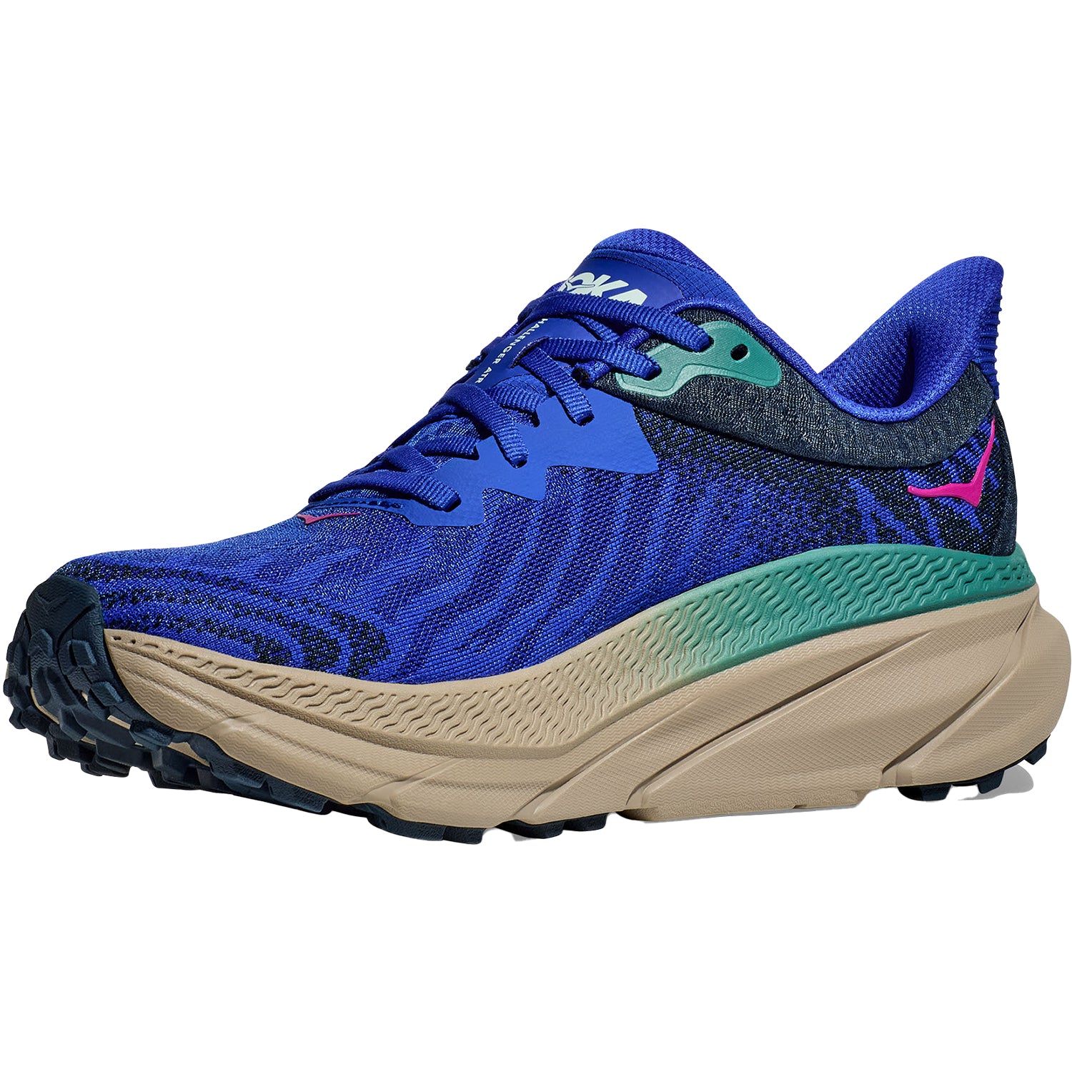 Mens Hoka one one Men's Hoka Challenger ATR 7 Outer Ultramarine/Oceanic Mesh Ultramarine/Oceanic