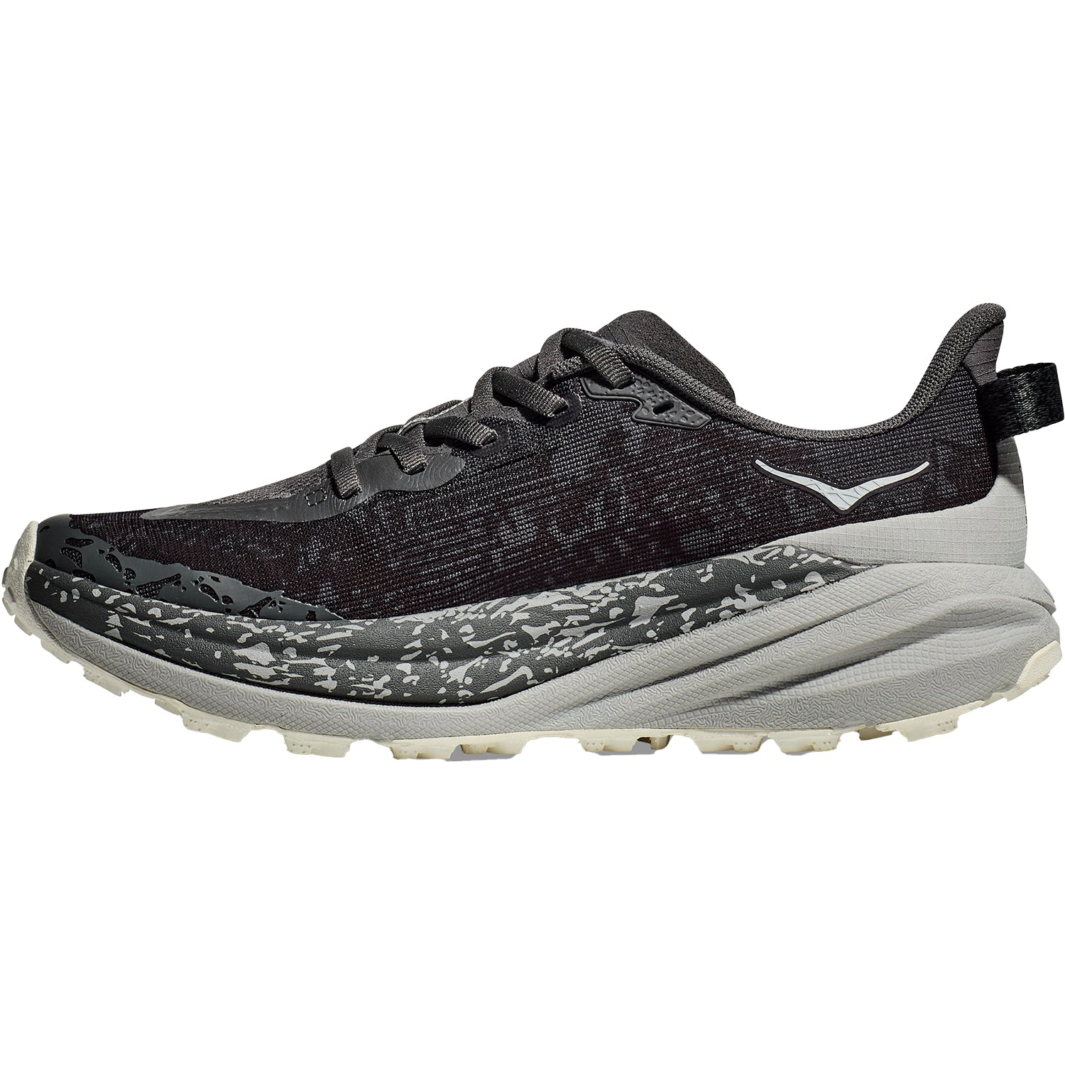 Womens Hoka one one Women's Hoka Speedgoat 6 Satellite Grey/Stardust Synthetic Satellite Grey/Stardust Synthetic