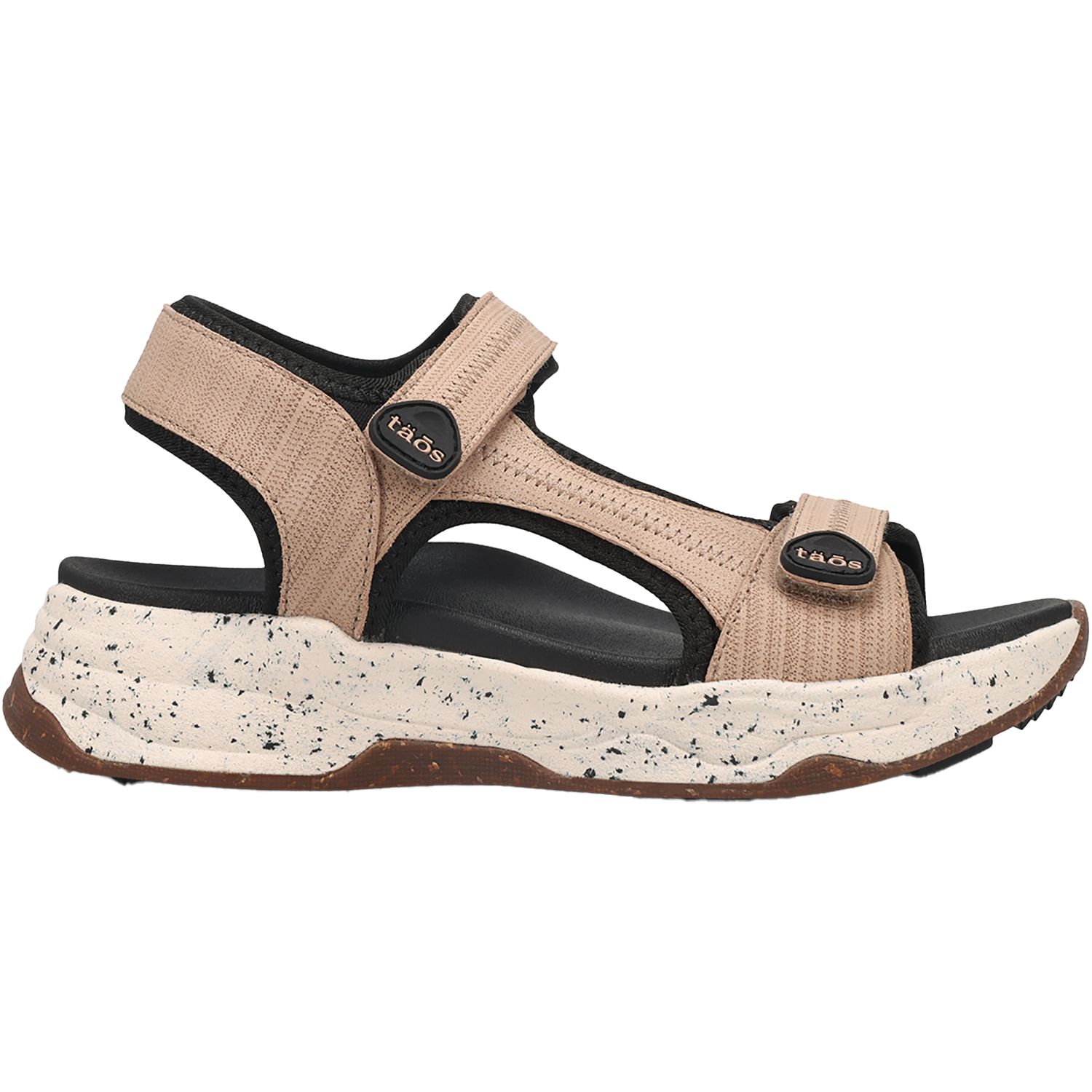 Womens Taos Women's Taos Super Side Natural Emboss Nubuck Natural