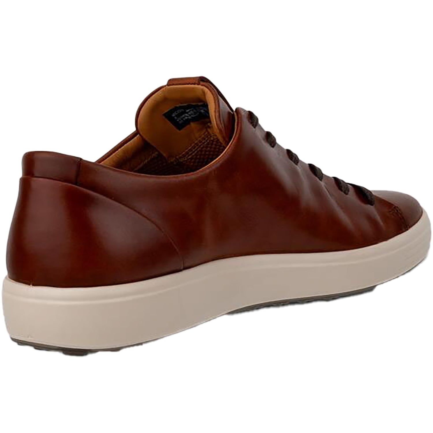 Mens Ecco Men's Ecco Soft 7 M Premier Sneaker Cognac Leather Cognac