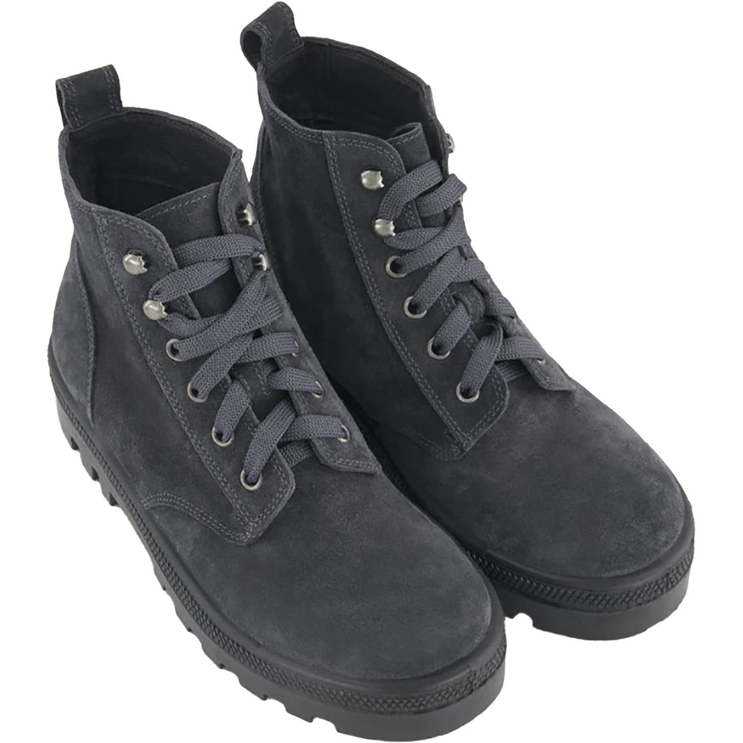 Womens Naot Women's Naot Canoe Charcoal Suede Charcoal Suede