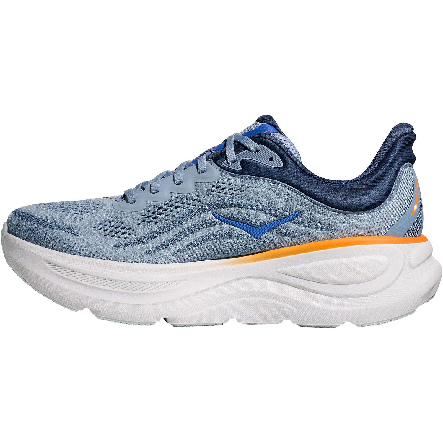 Mens Hoka one one Men's Hoka Bondi 9 Drizzle/Downpour Mesh Drizzle/Downpour