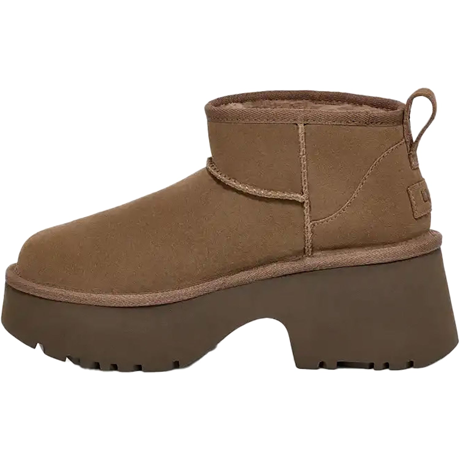 Womens Ugg Women's UGG Classic Ultra Mini New Heights Hickory Suede Hickory Suede