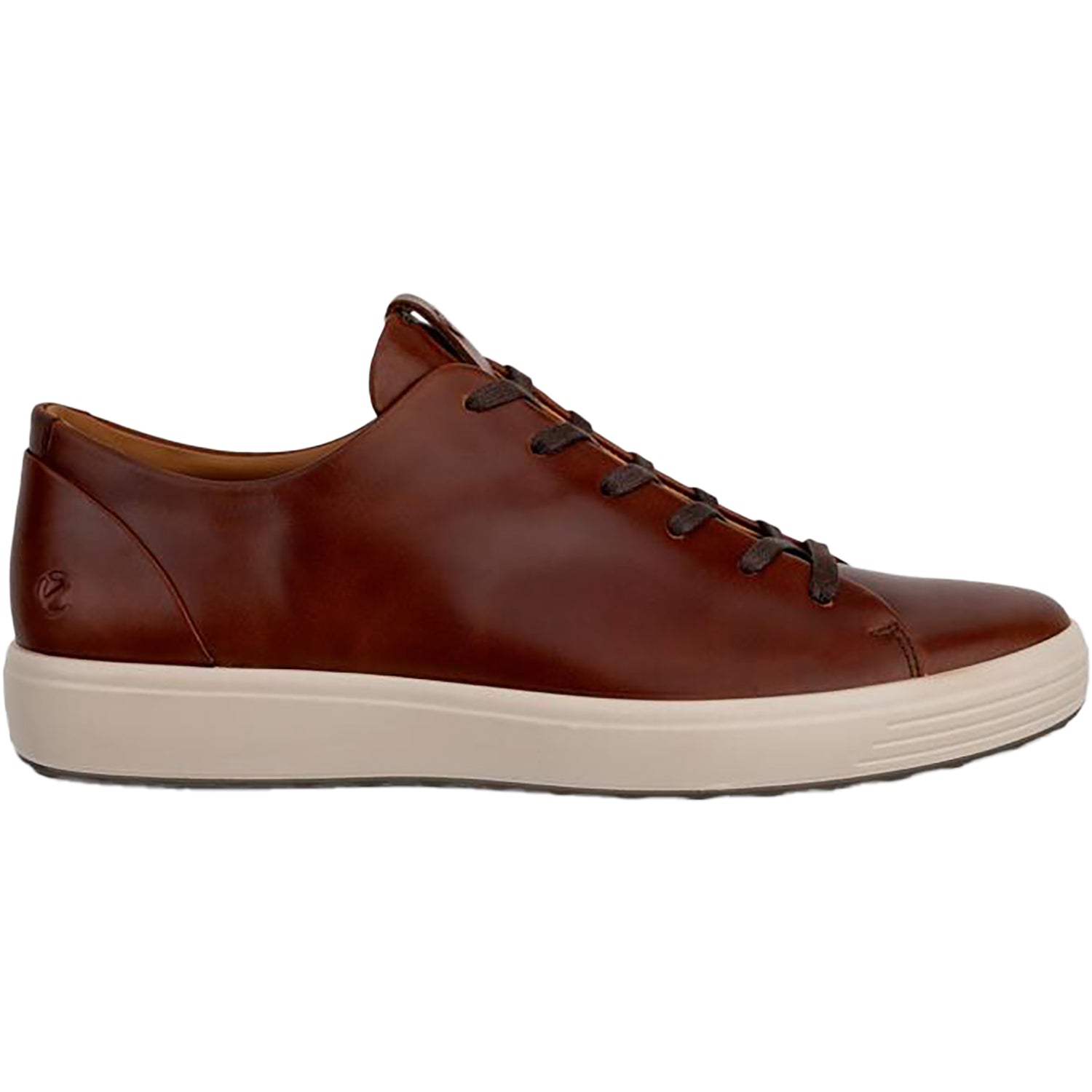 Mens Ecco Men's Ecco Soft 7 M Premier Sneaker Cognac Leather Cognac