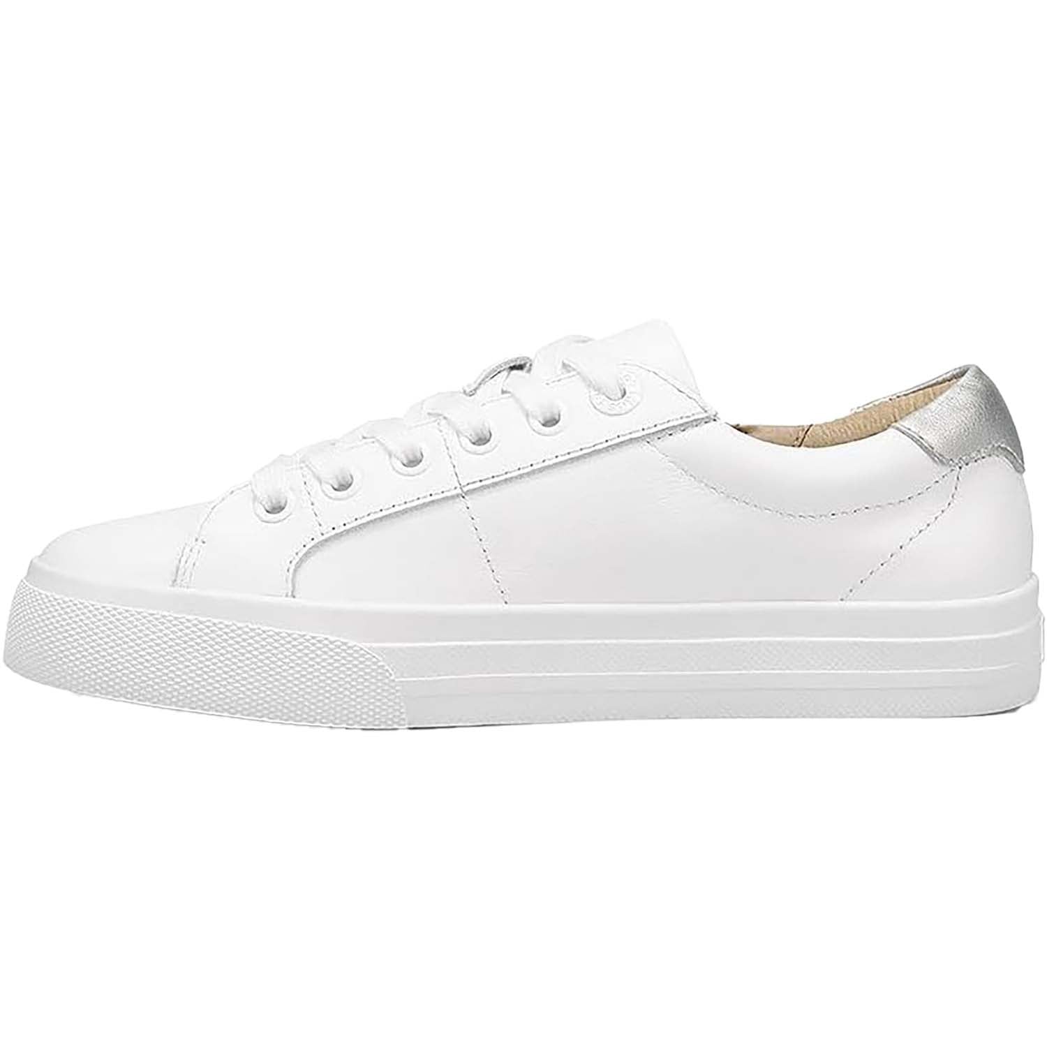 Womens Taos Women's Taos Z Soul Lux White/Silver Leather White/Silver Leather