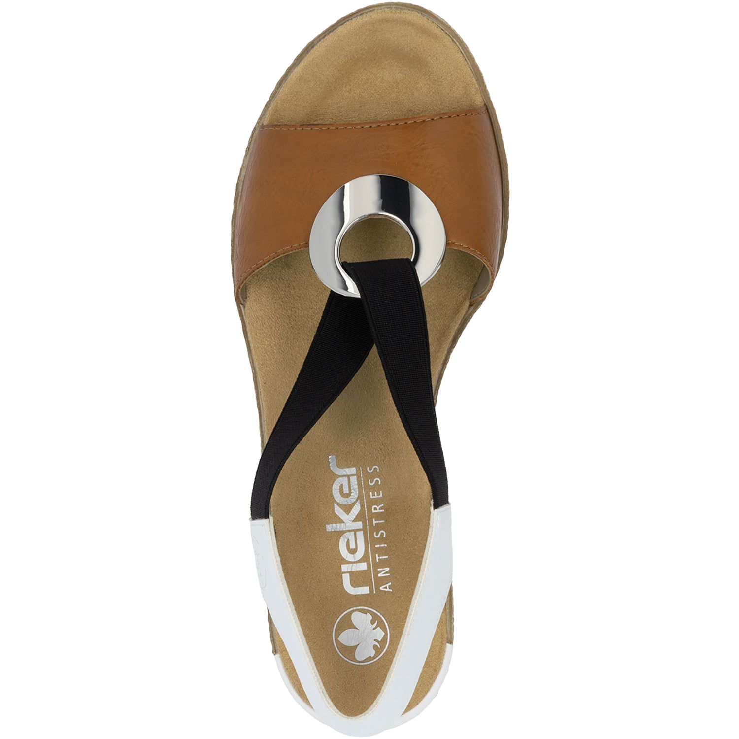 Womens Rieker Women's Rieker 624H6-24 Fanni H6 Cayenne/Weiss Synthetic Cayenne/Weiss Synthetic