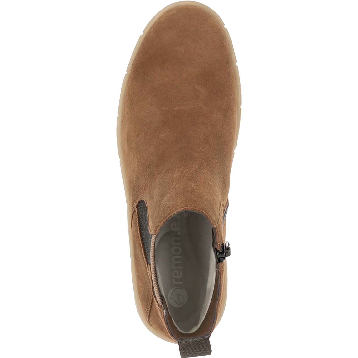 Womens Remonte Women's Remonte D1T71-24 Wood/Schwarz/Braun Leather Wood/Schwarz/Braun Leather