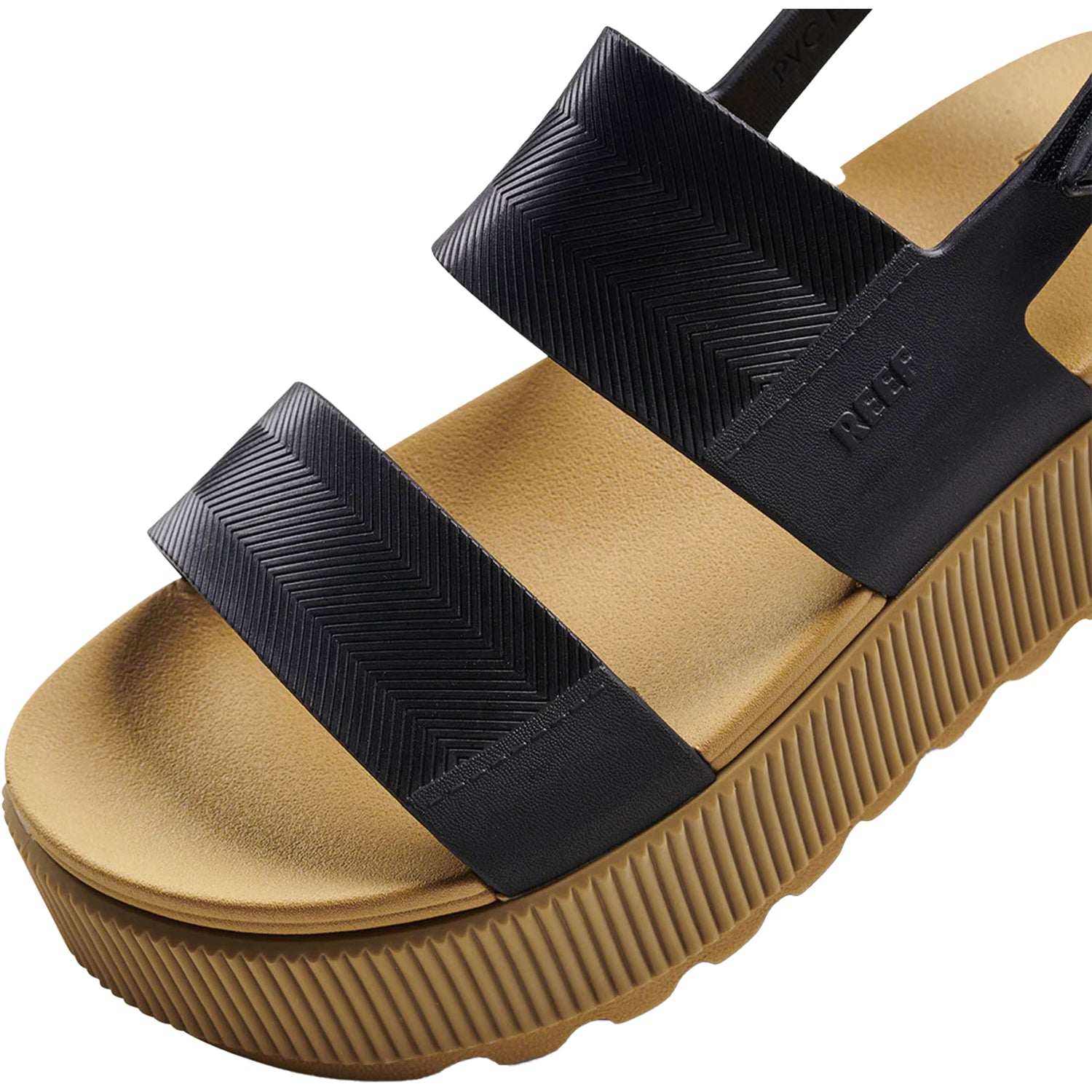 Womens Reef Women's Reef Water Vista Higher Black/Tan Black/Tan