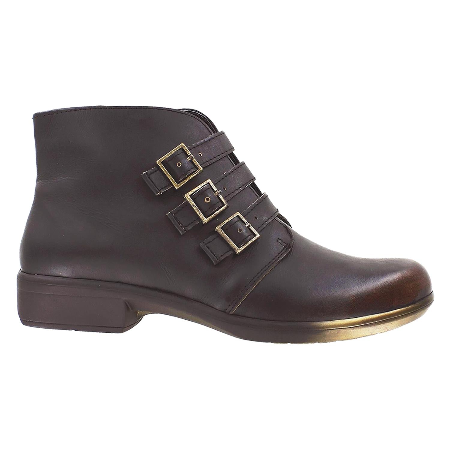 Womens Naot Women's Naot Calima Volcanic Brown Leather Volcanic Brown Leather
