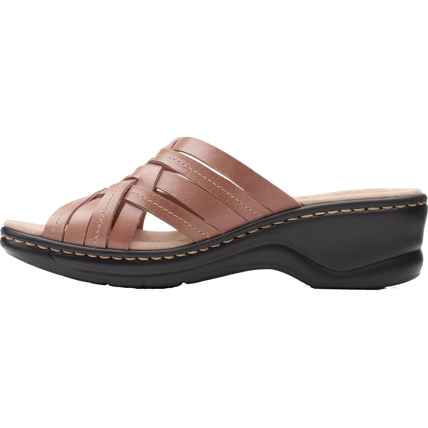 Womens Clarks Women's Clarks Lexi Selina Dusty Pink Leather Dusty Pink Leather