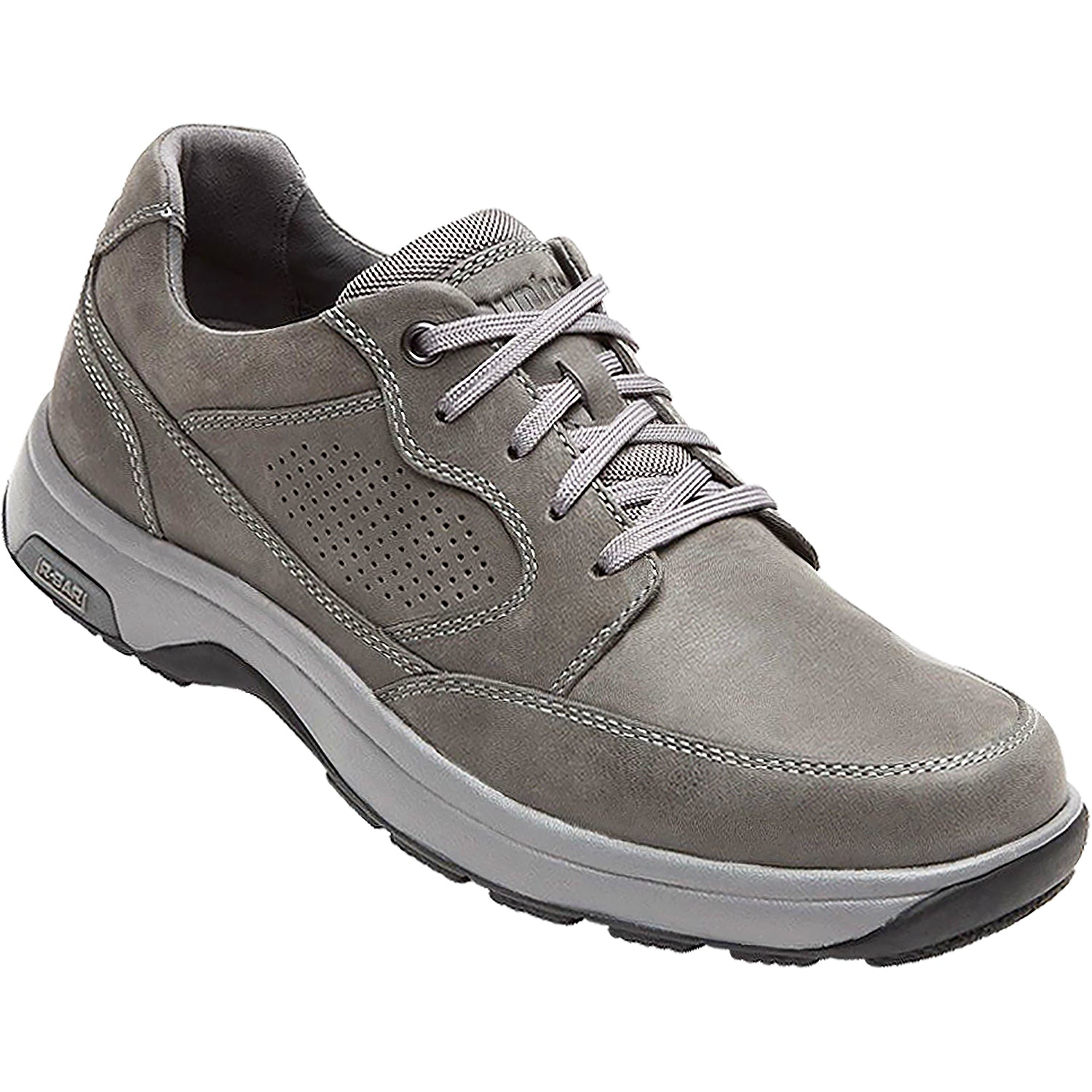 Mens Dunham Men's Dunham 8000 Blucher Steel Grey Nubuck Steel Grey Nubuck