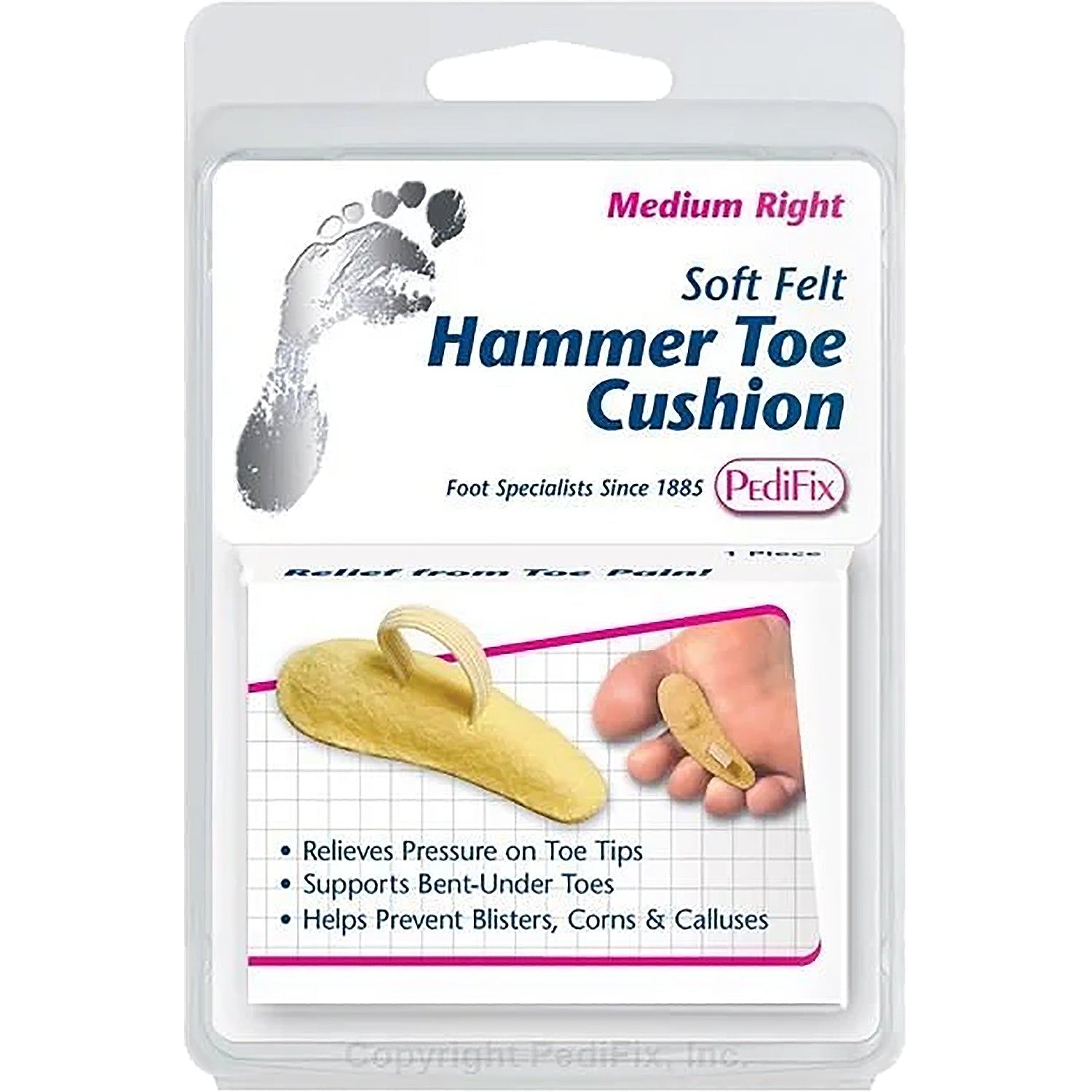 Unisex Pedifix Unisex PediFix FELTastic Hammer Toe Cushion