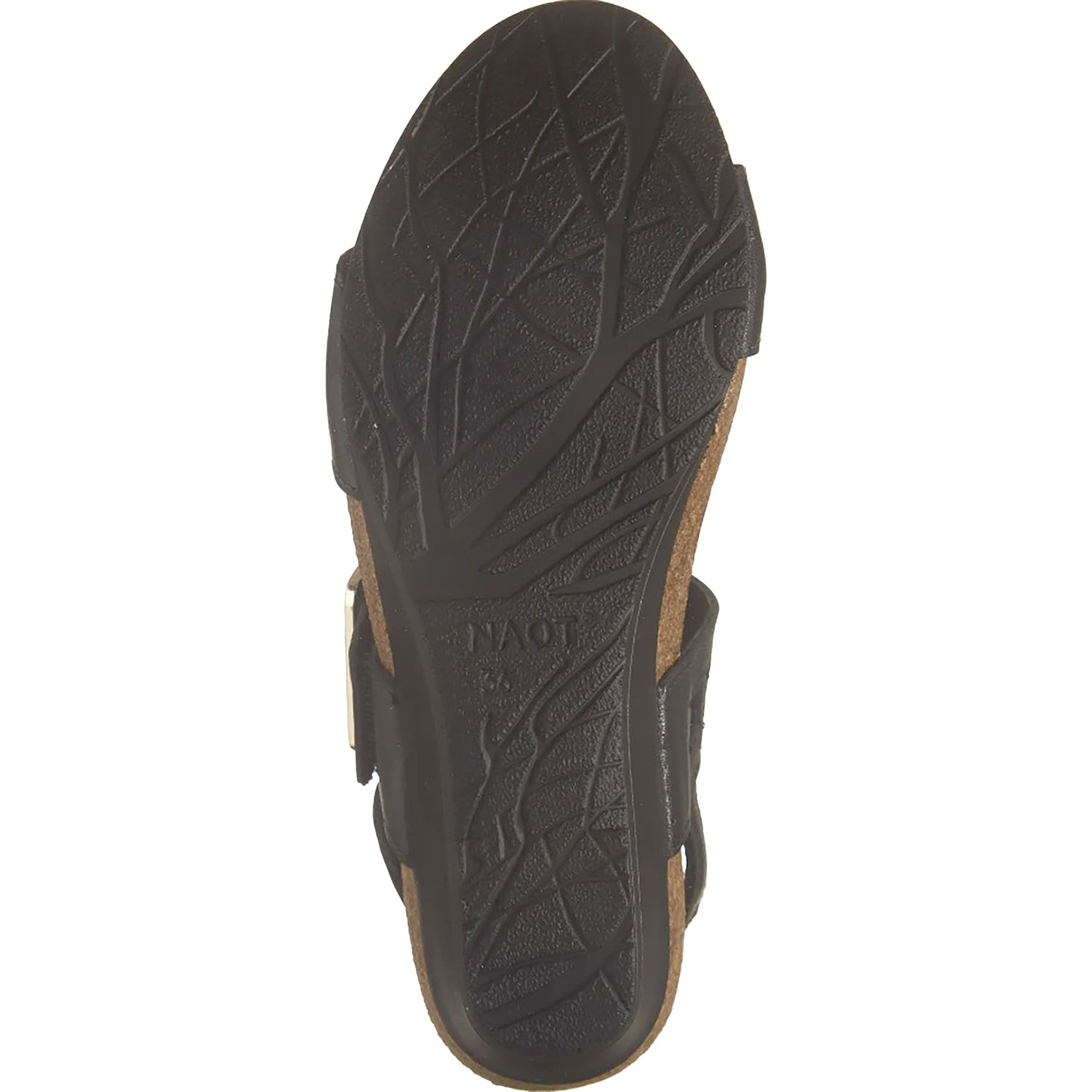 Womens Naot Women's Naot Dynasty Jet Black Leather Jet Black Leather