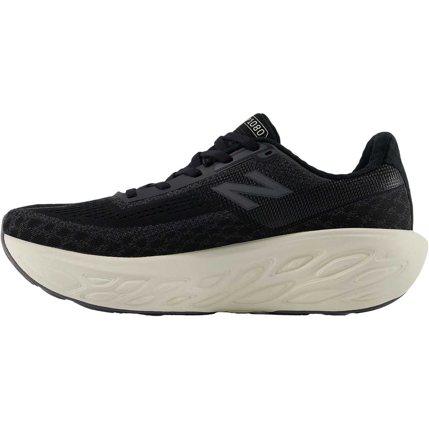 Womens New balance Women's New Balance W1080B14 Black\Phantom\Sea Salt Mesh Black/Phantom/Sea Salt