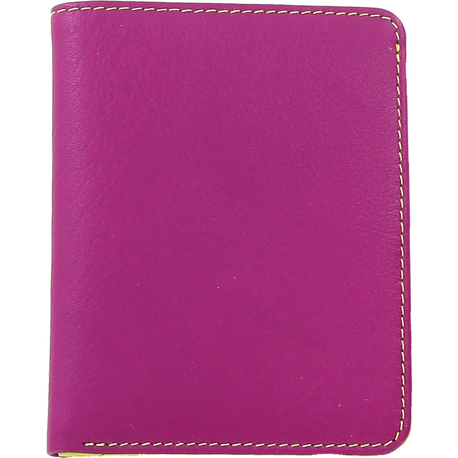 Womens Ili new york ili New York Euro Size Wallet Orchid/Pear Leather Orchid/Pear Leather