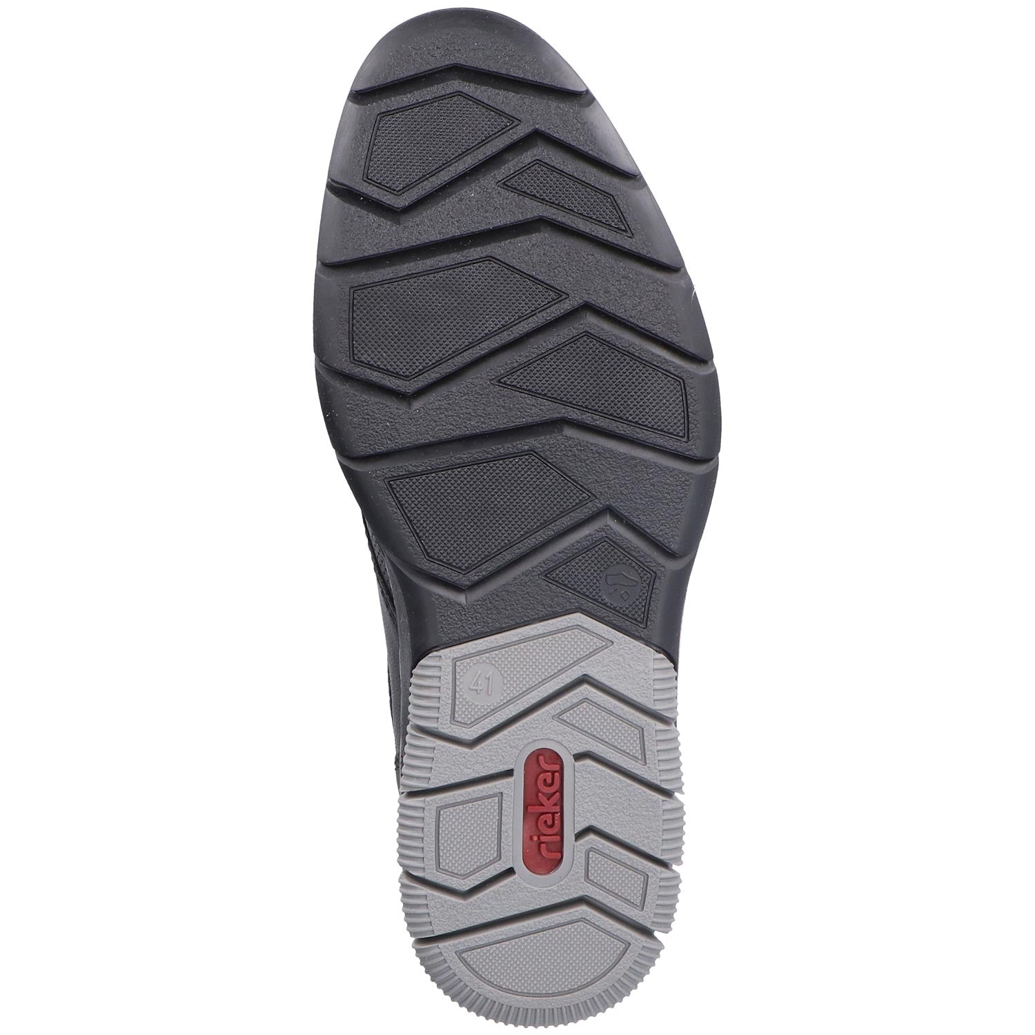Mens Rieker Men's Rieker 14450-00 Dustin 50 Black Synthetic Black Synthetic