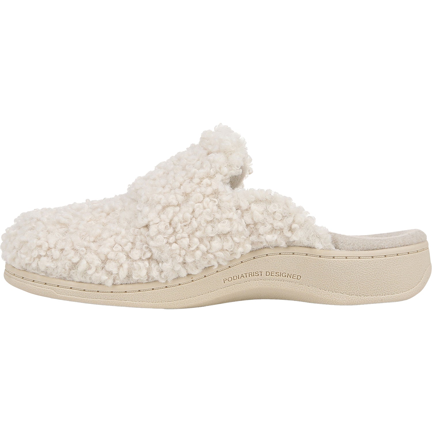 Womens Vionic Women's Vionic Gemma II Cream Shearling Cream Shearling