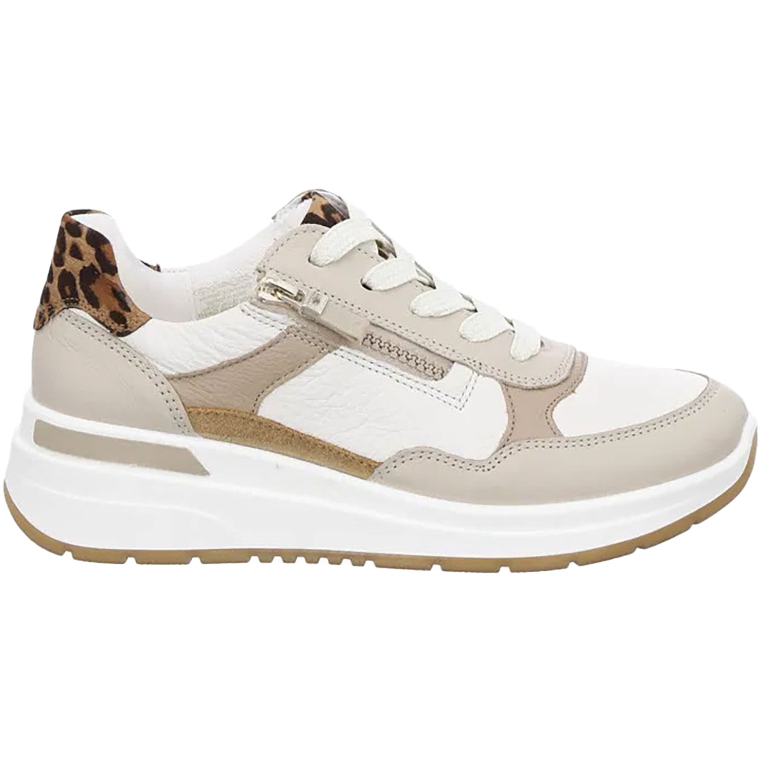 Womens Ara shoes Women's Ara Gardenia Shell/Cream/Sand Leather Shell/Cream/Sand Leather