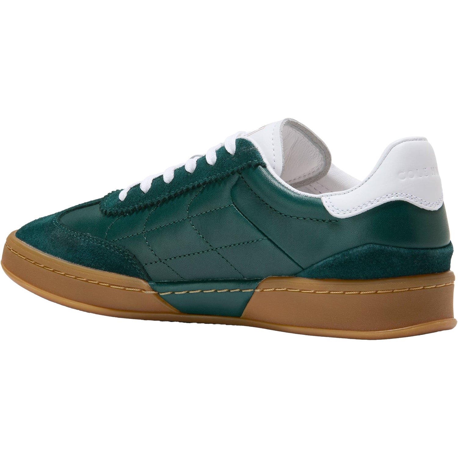 Womens Cole haan Women's Cole Haan Grandpro Breakaway Sneaker Pine/Optic White Leather Pine/Optic White Leather