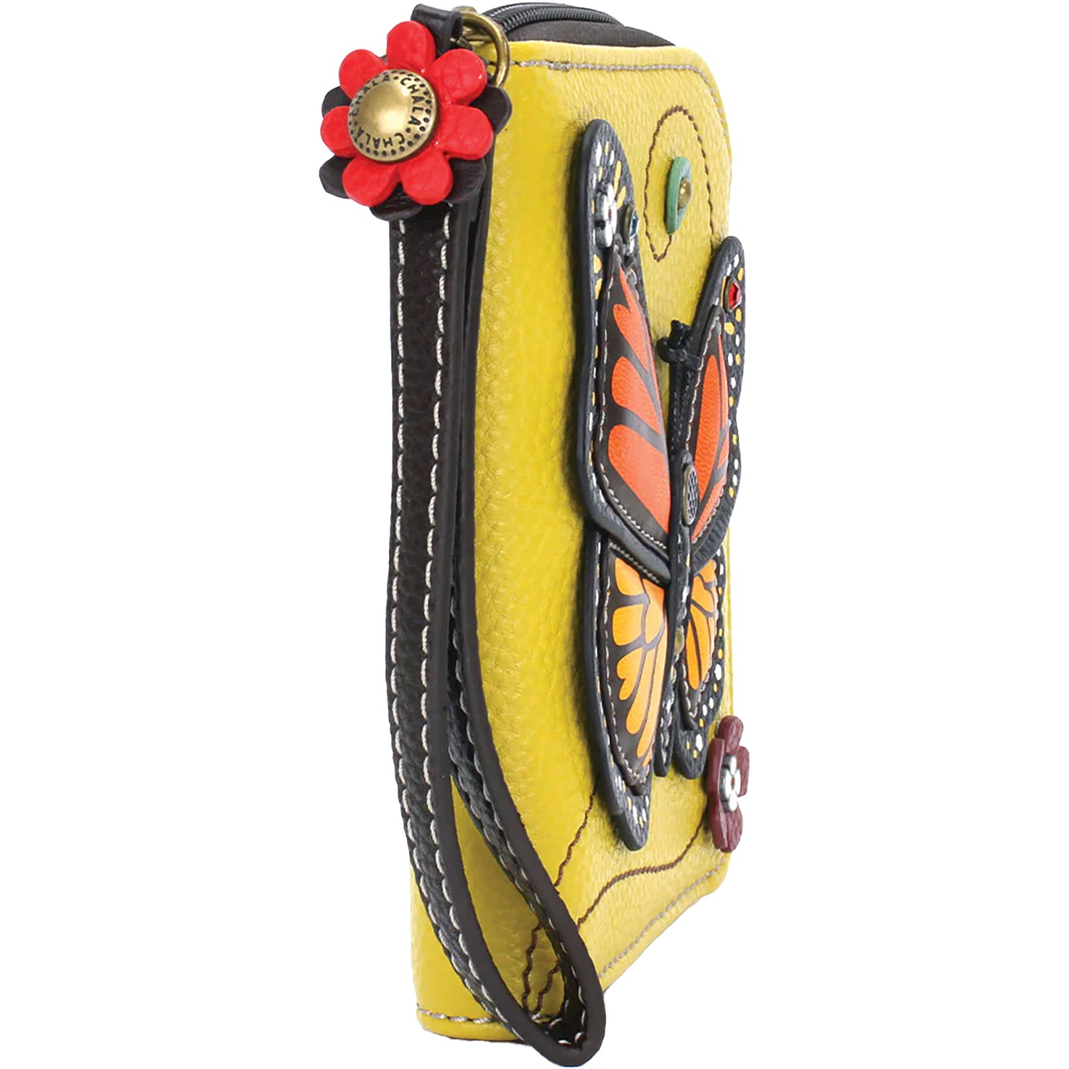 Unisex Chala Chala Zip-Around Wallet Monarch Mustard Monarch Mustard