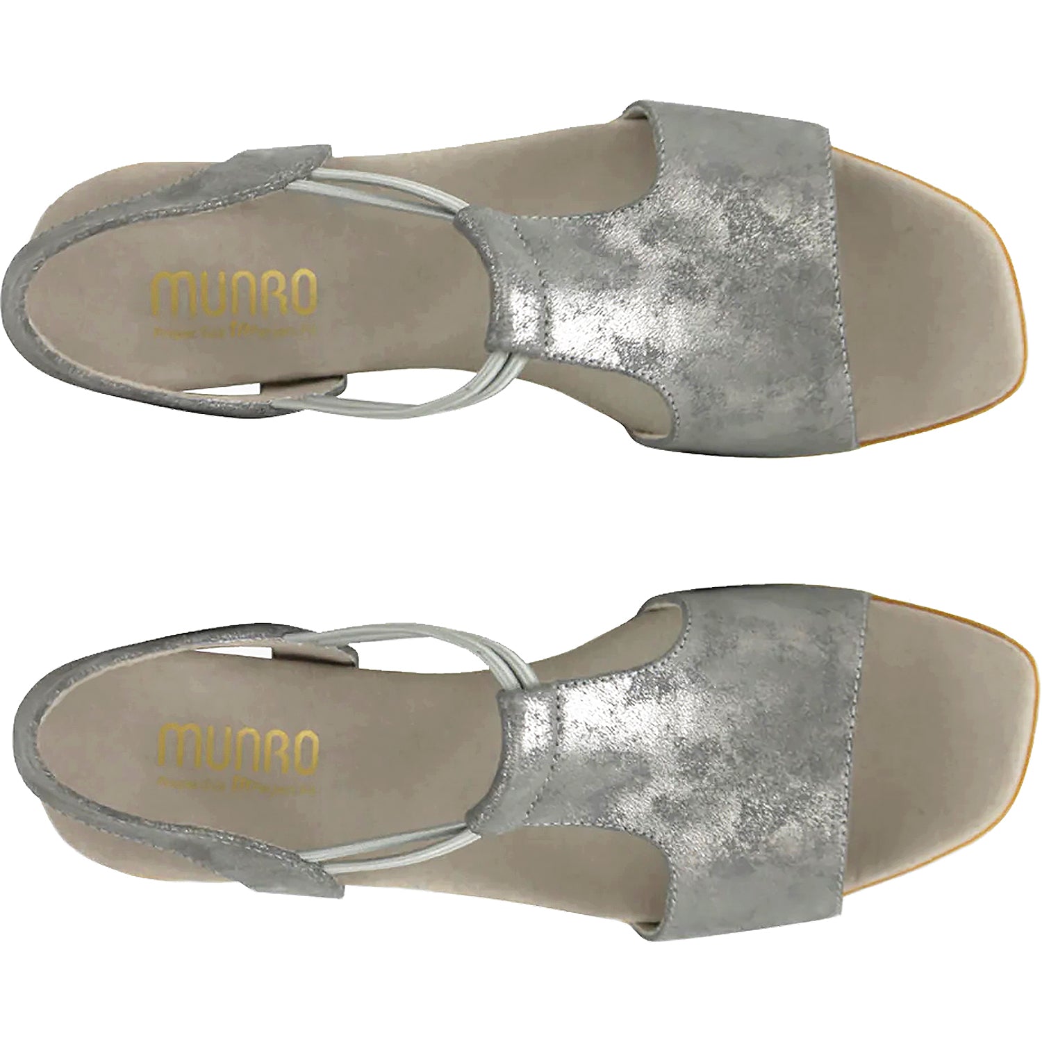 Womens Munro Women's Munro Susan Basalto Stardust Leather Basalto Stardust Leather