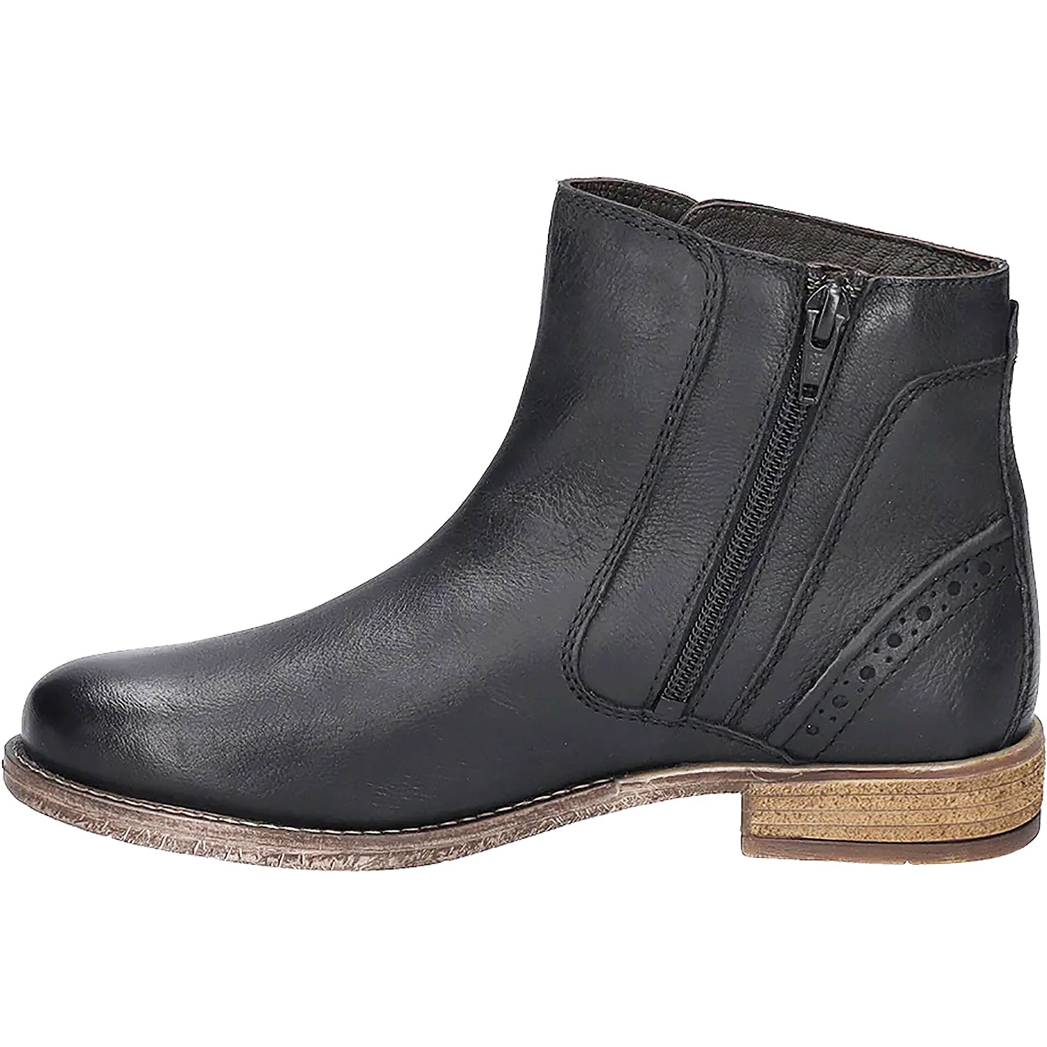Womens Josef seibel Women's Josef Seibel Sienna 35 Black Leather Black Leather