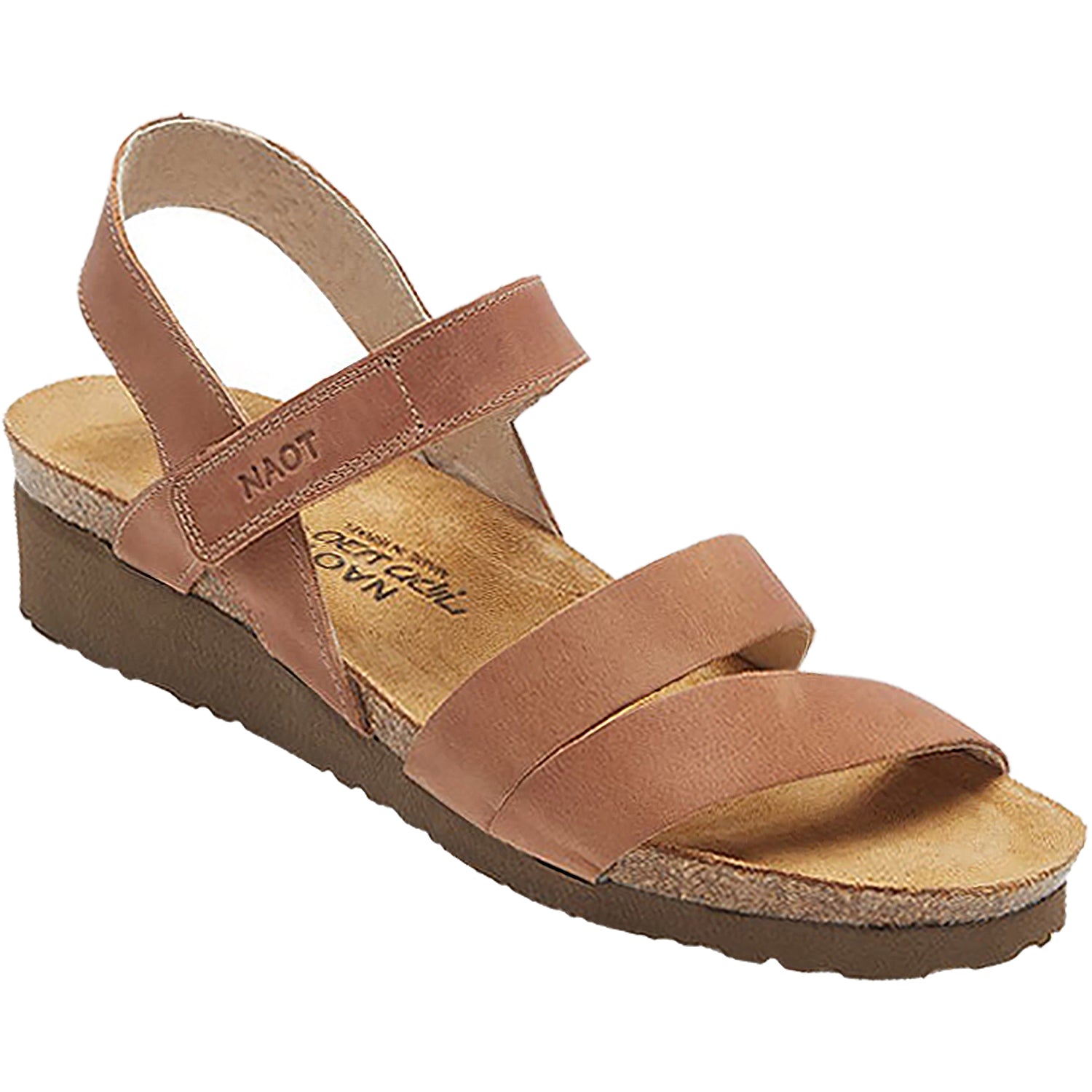 Womens Naot Women's Naot Kayla Latte Brown Leather Latte Brown Leather