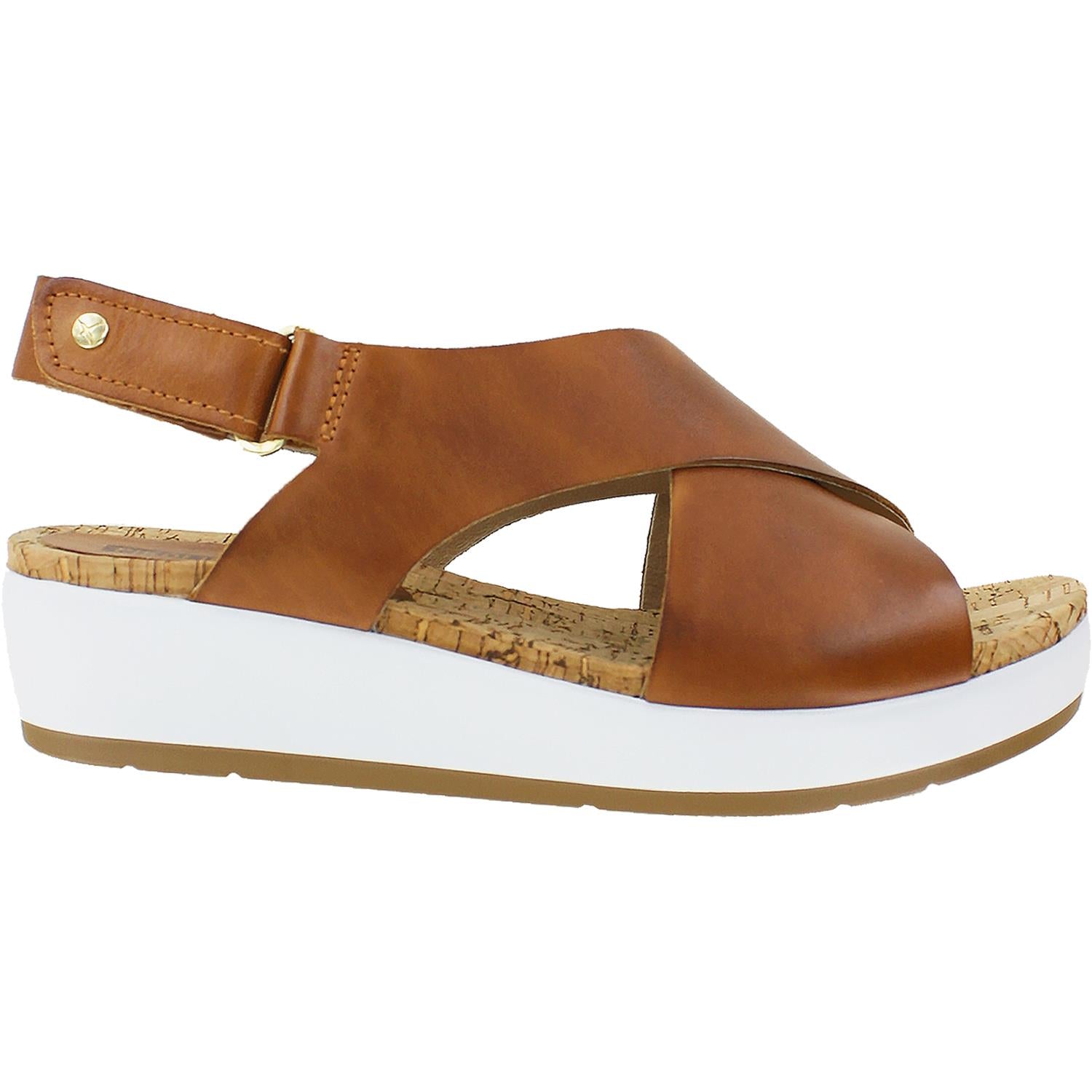 Womens Pikolinos Women's Pikolinos Mykonos W1G-0757 Brandy Leather Brandy Leather