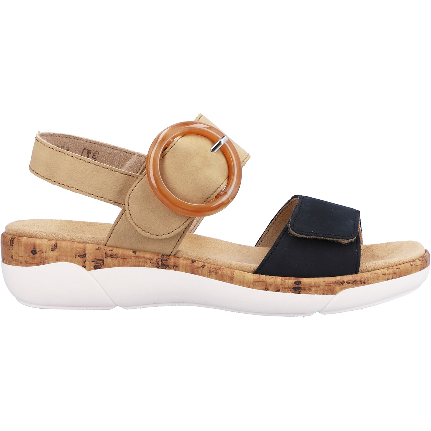 Womens Remonte Women's Remonte R6853-60 Jocelyn 53 Pazific/Sand Nubuck Pazific/Sand Nubuck